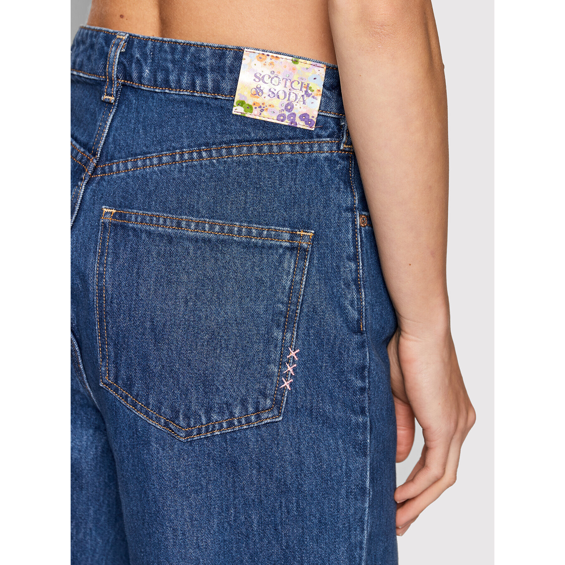 Scotch & Soda Дънки 167280 Тъмносин Balloon Fit - Pepit.bg
