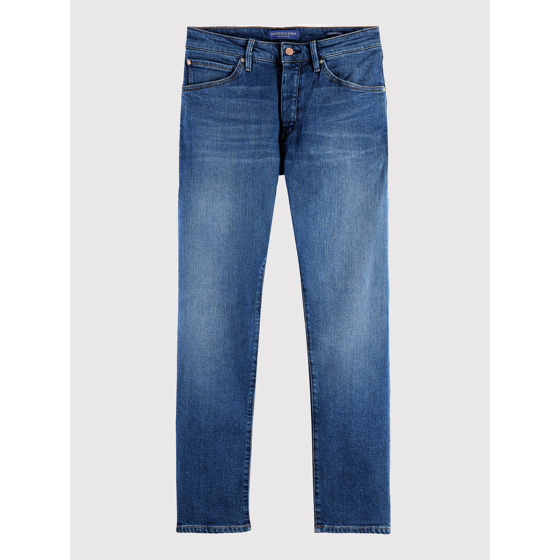 Scotch & Soda Дънки 168419 Син Slim Tapered Fit - Pepit.bg