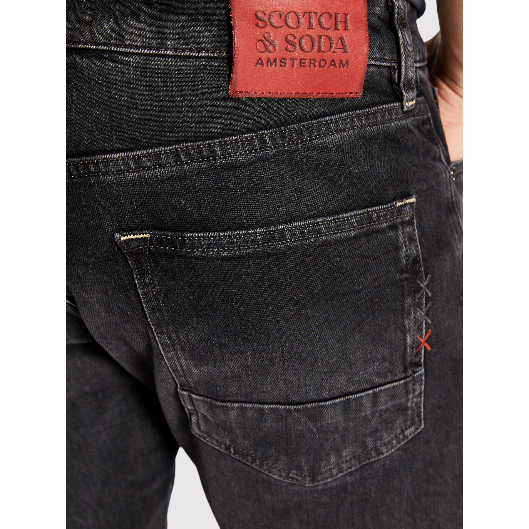 Scotch & Soda Дънки 168422 Сив Slim Fit - Pepit.bg
