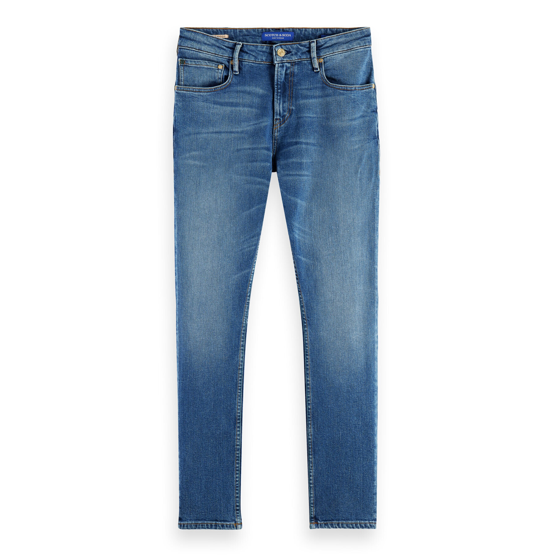 Scotch & Soda Дънки 168978 Син Super Slim Fit - Pepit.bg