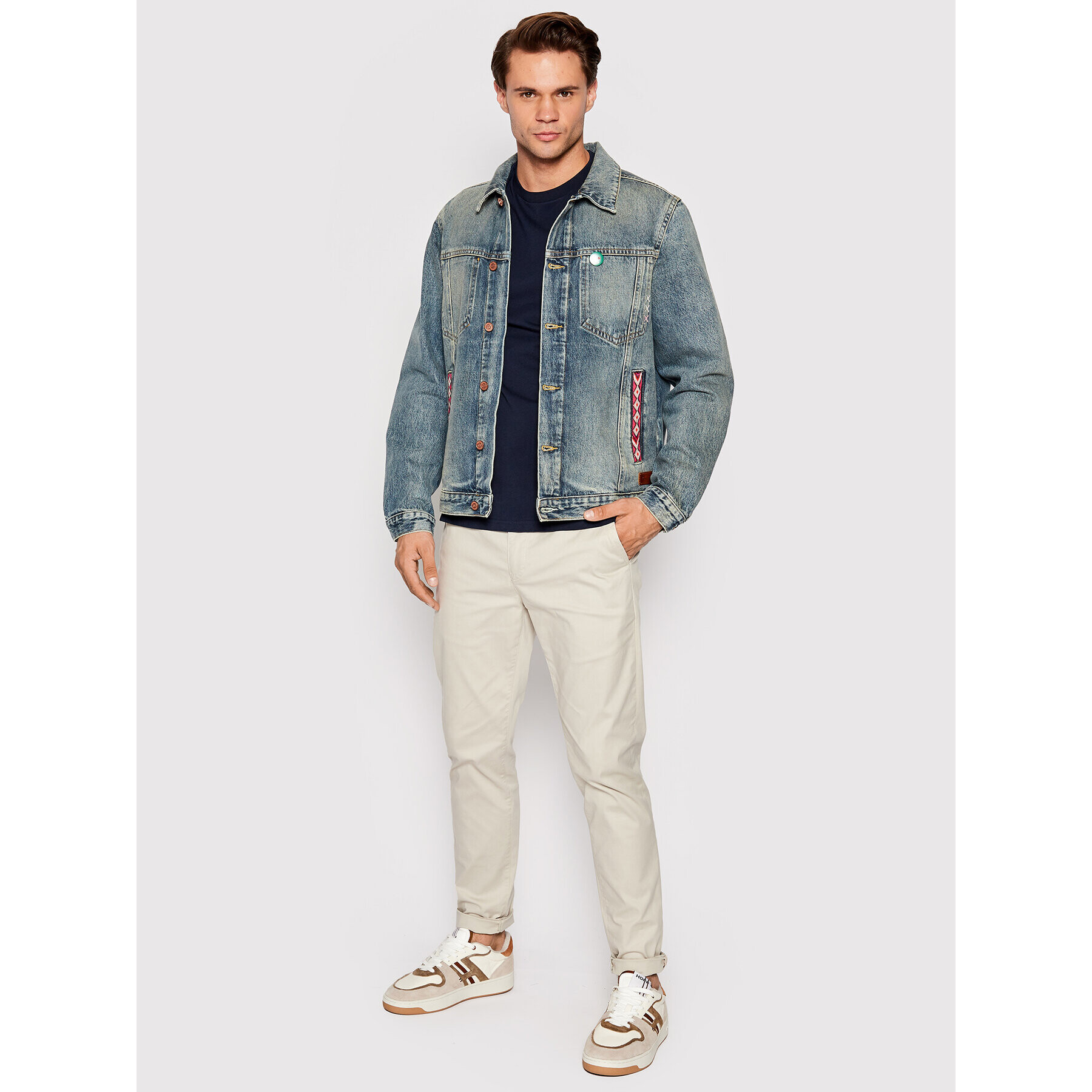 Scotch & Soda Дънково яке 167196 Син Regular Fit - Pepit.bg