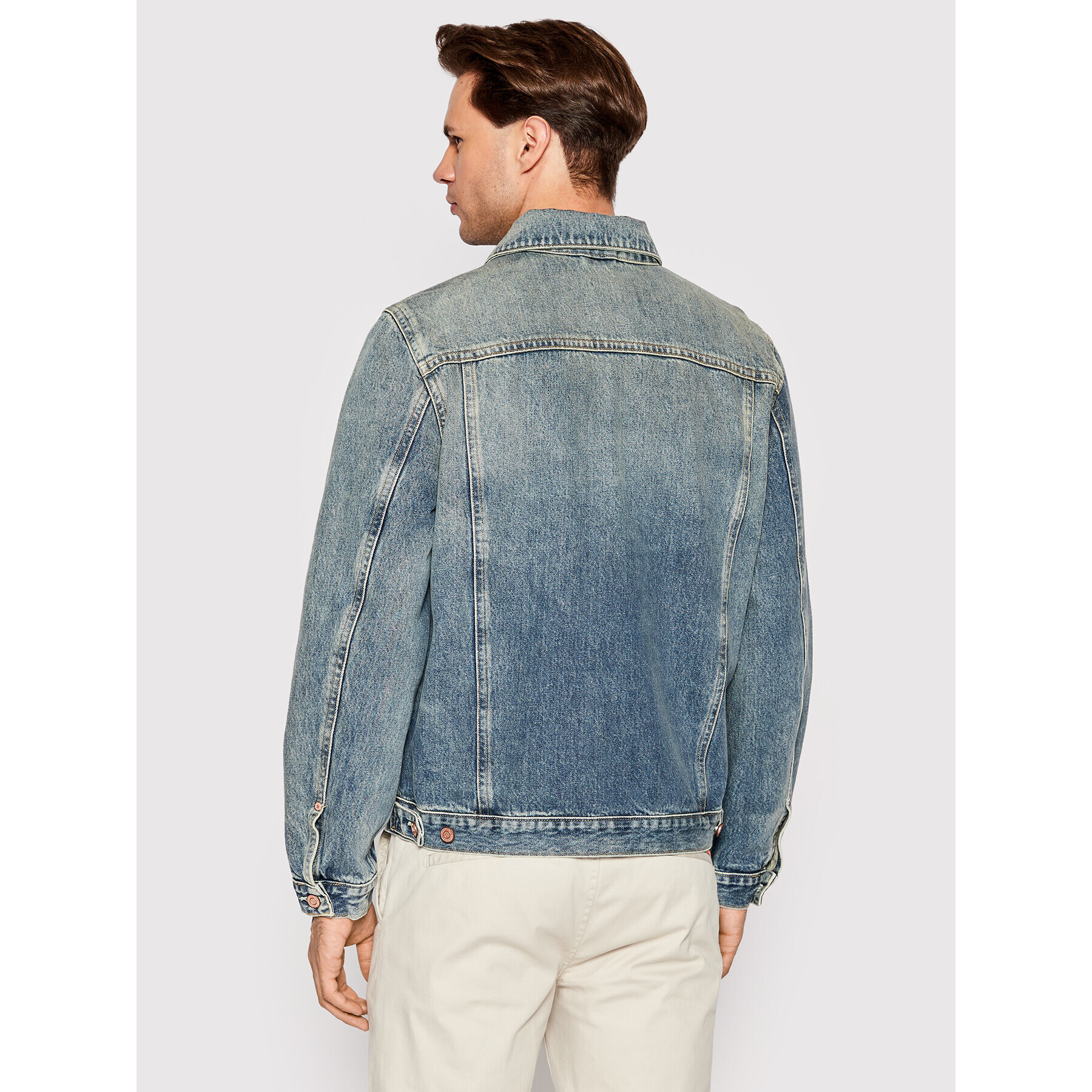 Scotch & Soda Дънково яке 167196 Син Regular Fit - Pepit.bg