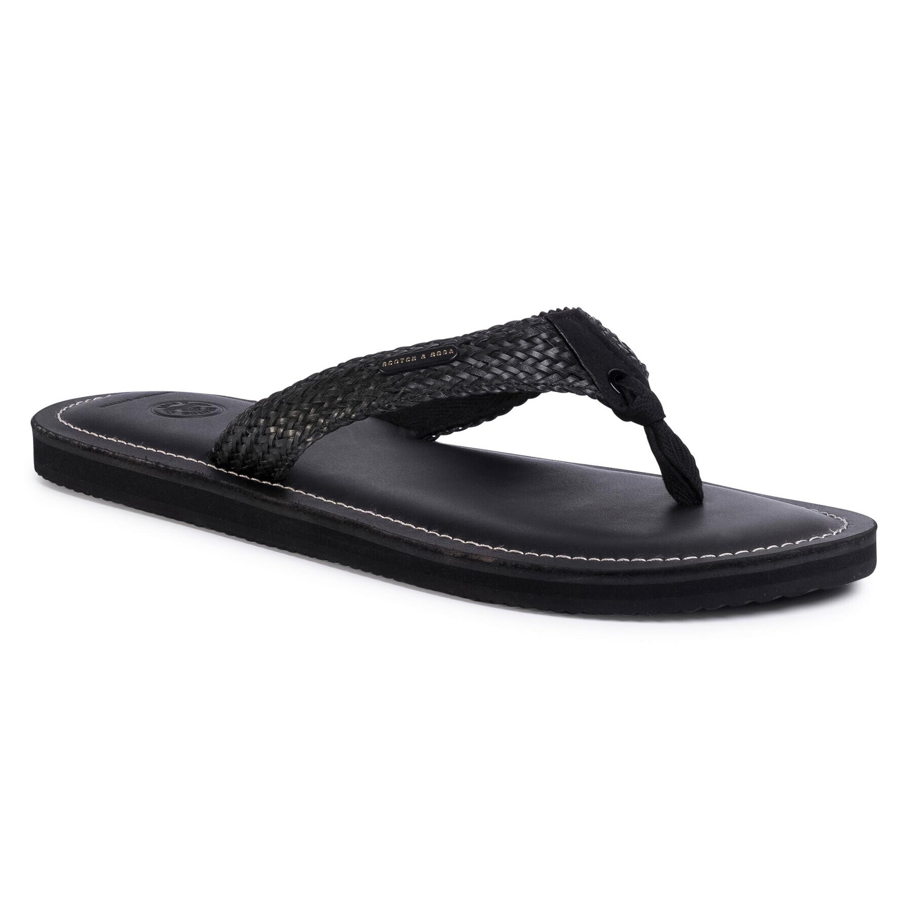 Scotch & Soda Джапанки Cadelli 20801575 Черен - Pepit.bg
