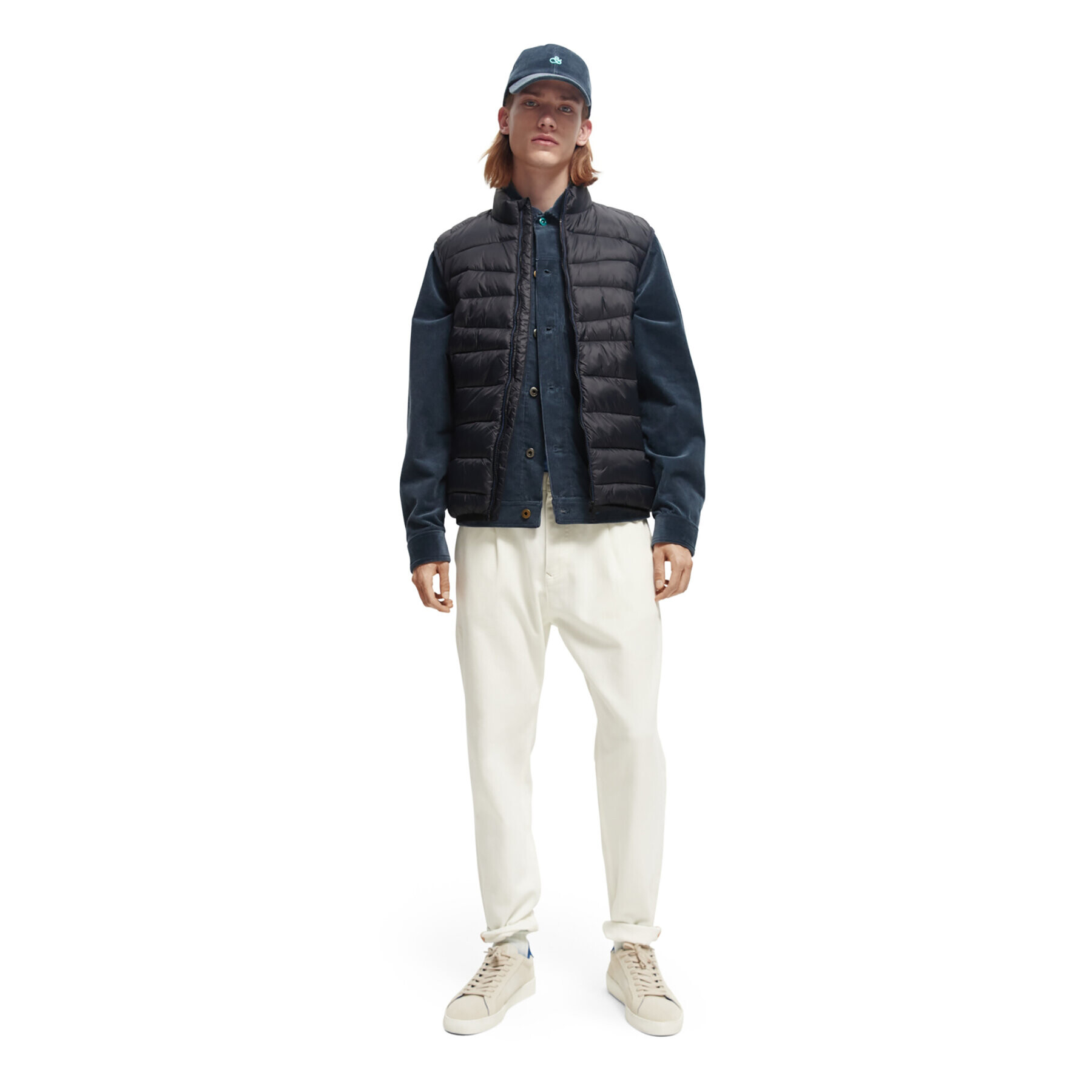 Scotch & Soda Елек 169743 Тъмносин Regular Fit - Pepit.bg