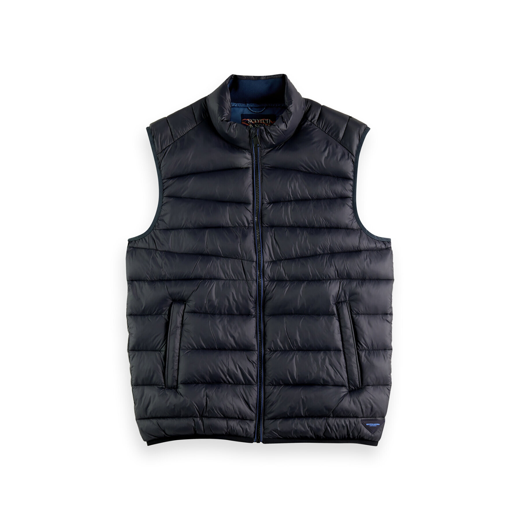 Scotch & Soda Елек 169743 Тъмносин Regular Fit - Pepit.bg