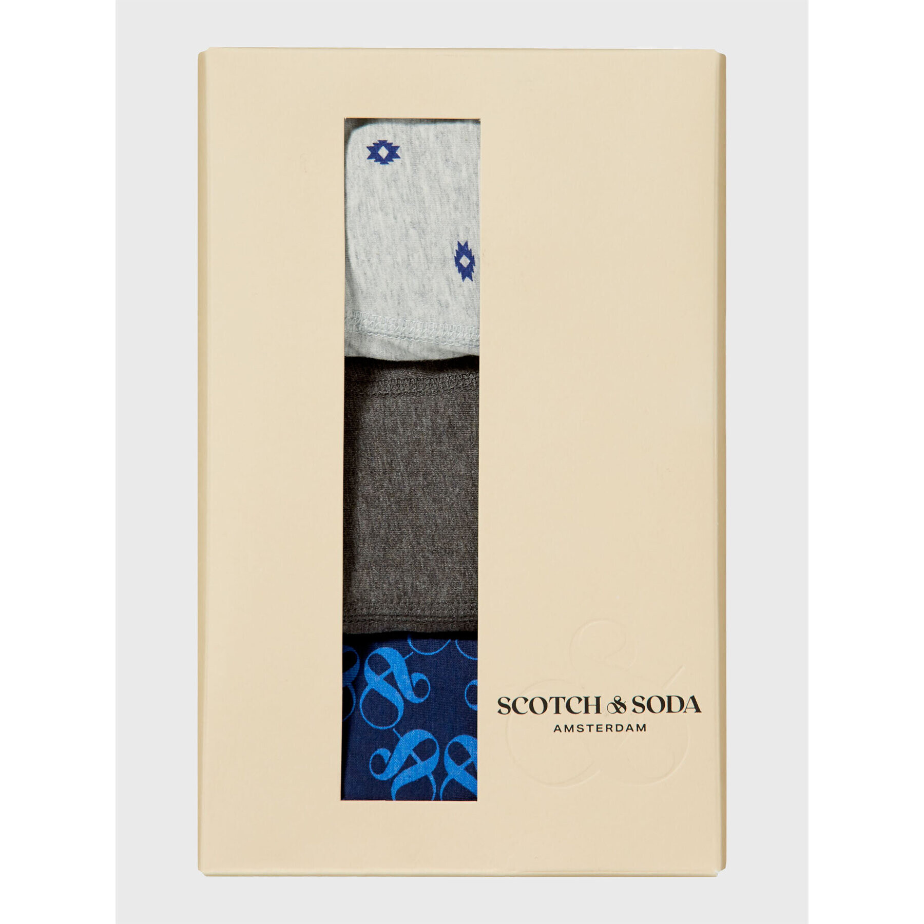 Scotch & Soda Комплект 3 чифта боксерки 168558 Цветен - Pepit.bg