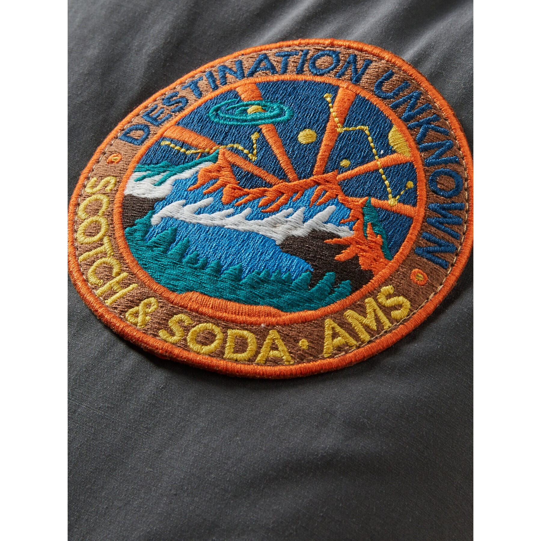 Scotch & Soda Парка 169114 Сив Regular Fit - Pepit.bg