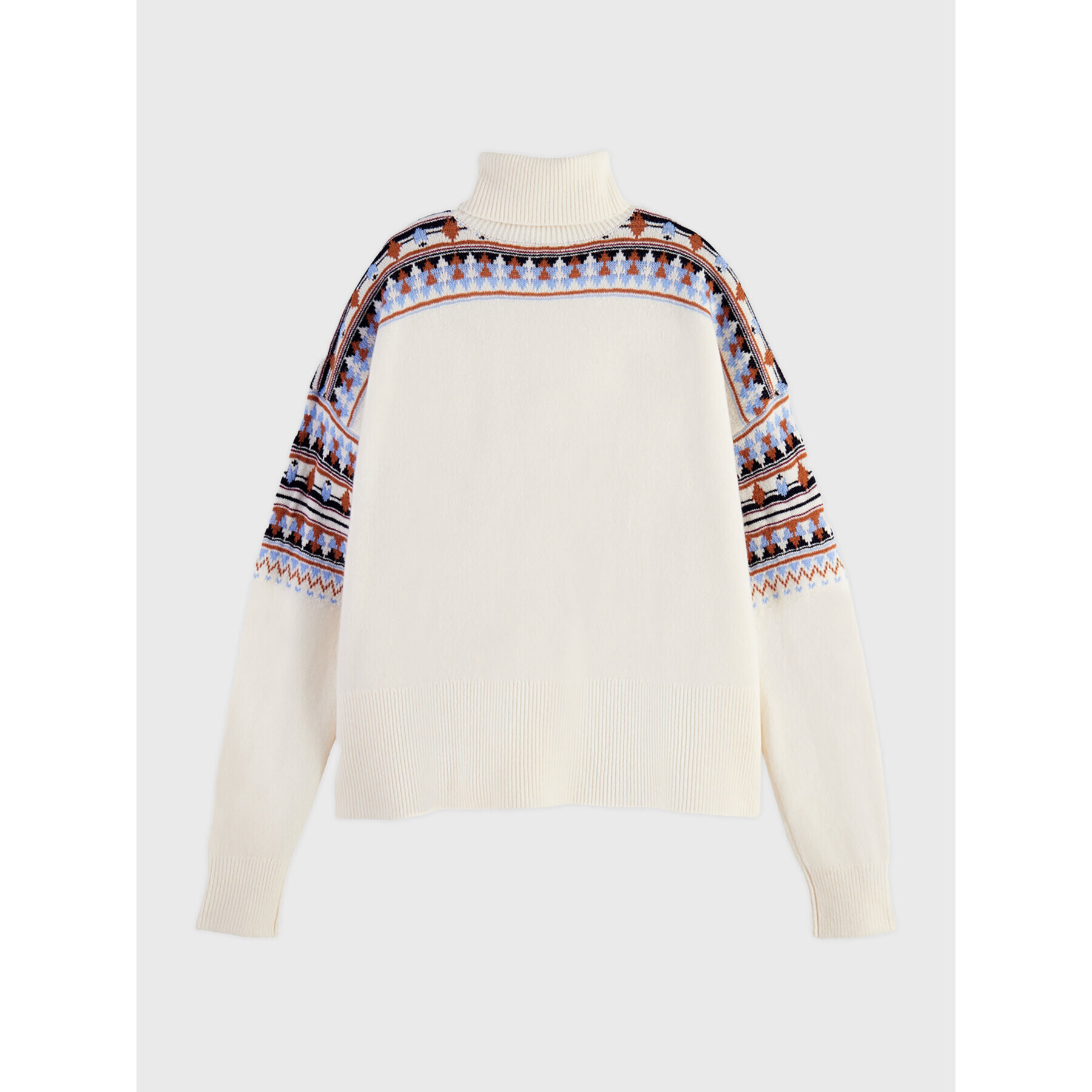Scotch & Soda Поло 169424 Екрю Relaxed Fit - Pepit.bg