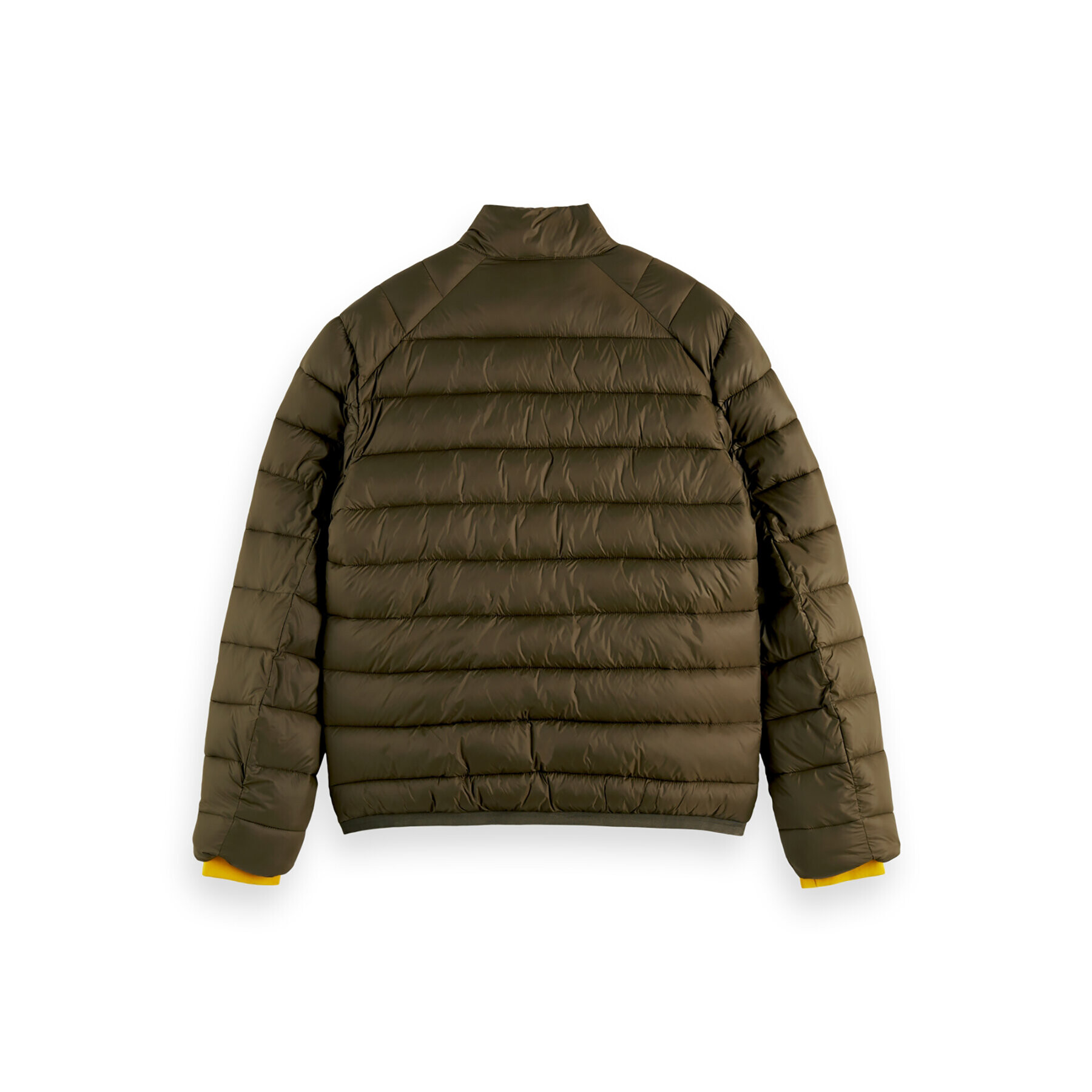 Scotch & Soda Пухено яке 169098 Каки Regular Fit - Pepit.bg