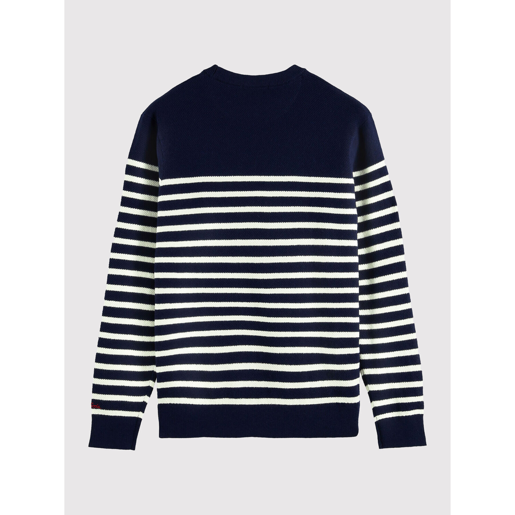 Scotch & Soda Пуловер 168736 Тъмносин Regular Fit - Pepit.bg