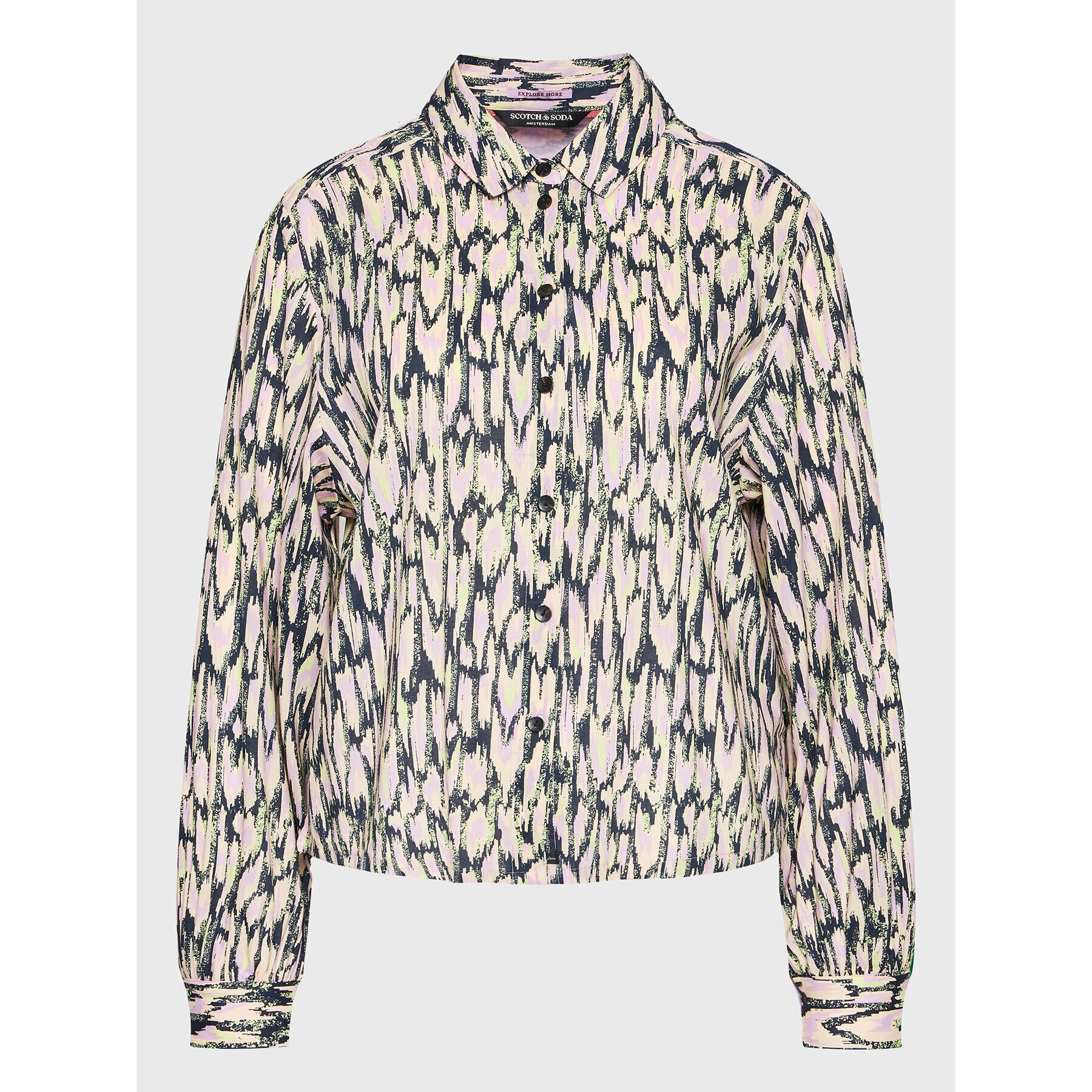 Scotch & Soda Риза 167824 Цветен Regular Fit - Pepit.bg