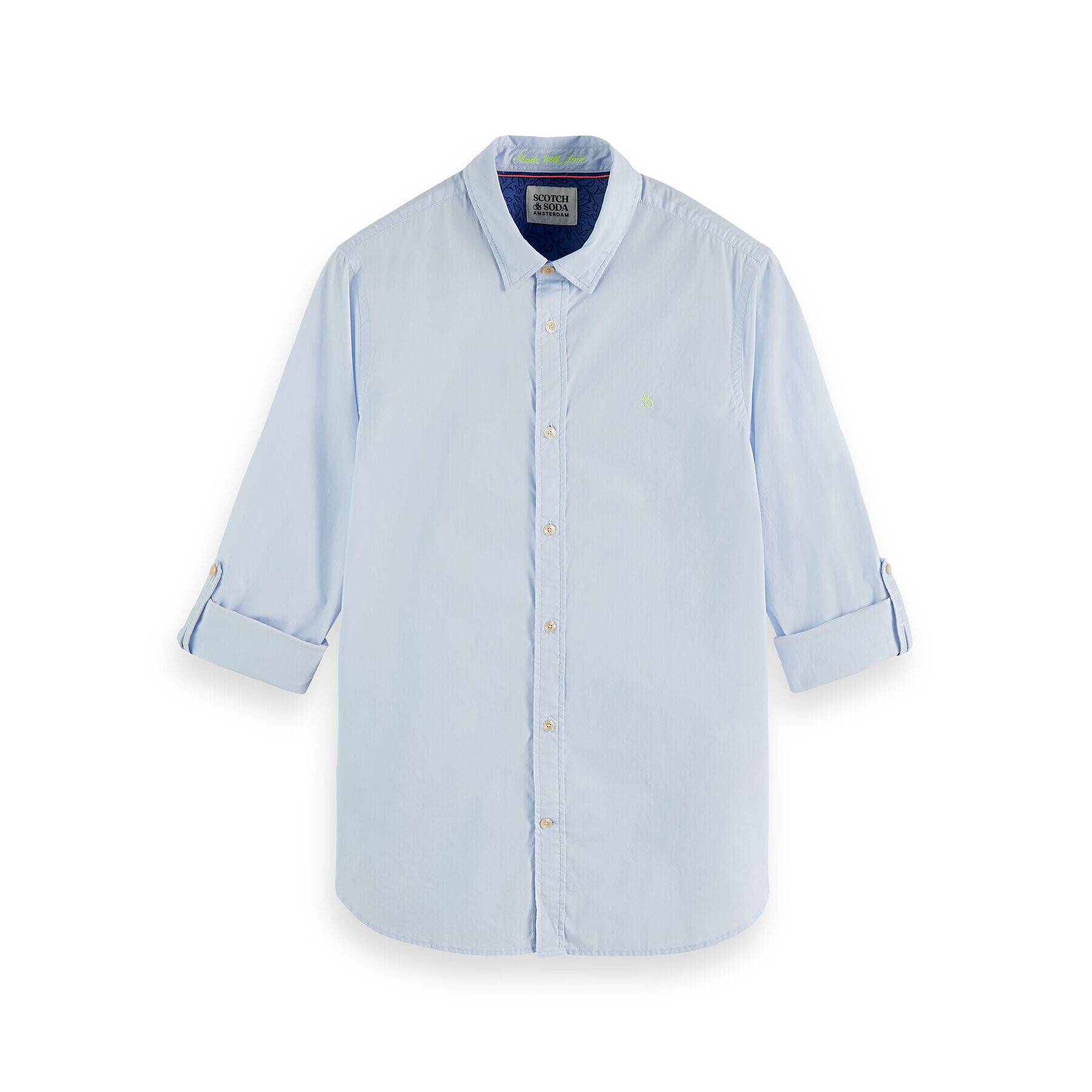 Scotch & Soda Риза 168647 Син Regular Fit - Pepit.bg
