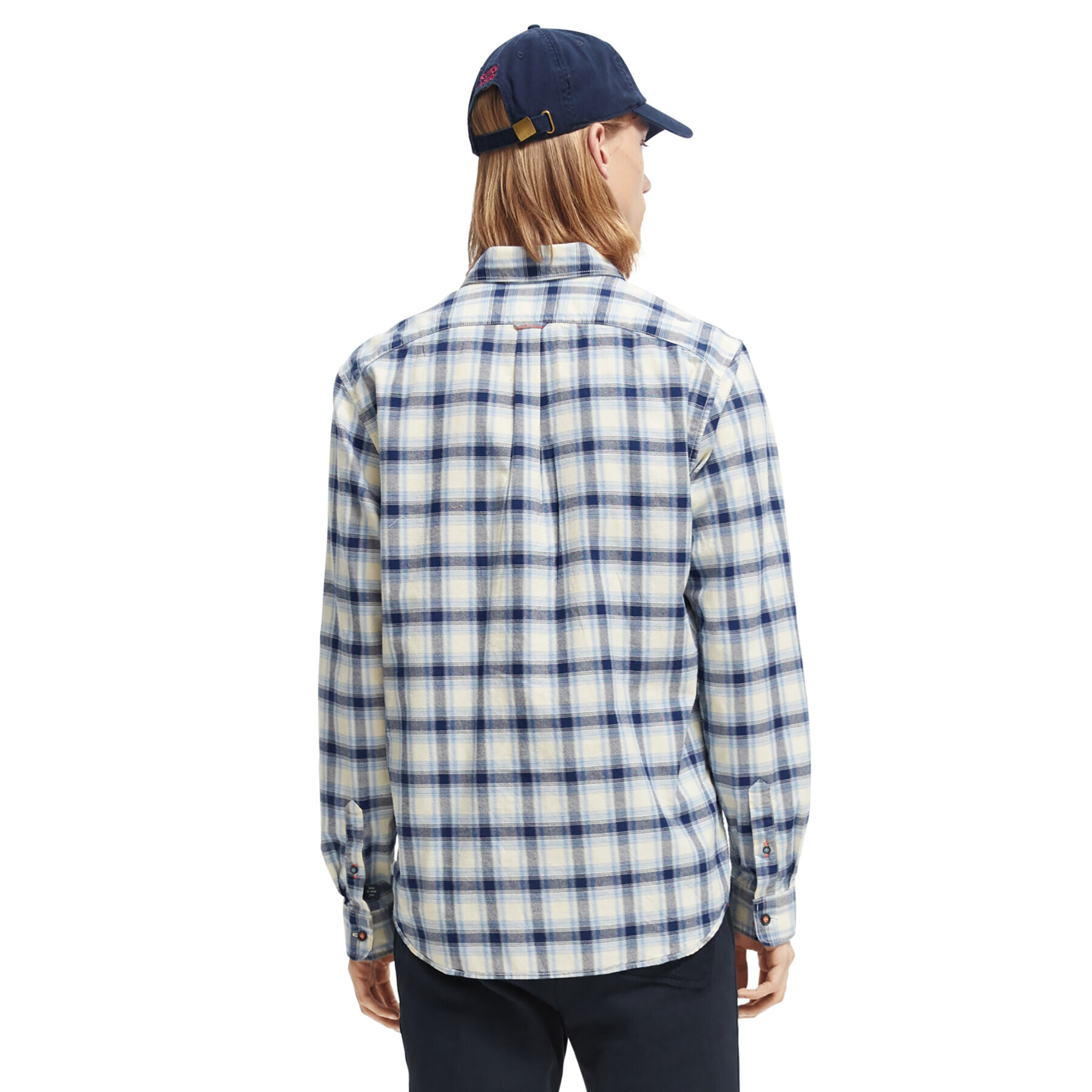 Scotch & Soda Риза 169053 Син Regular Fit - Pepit.bg