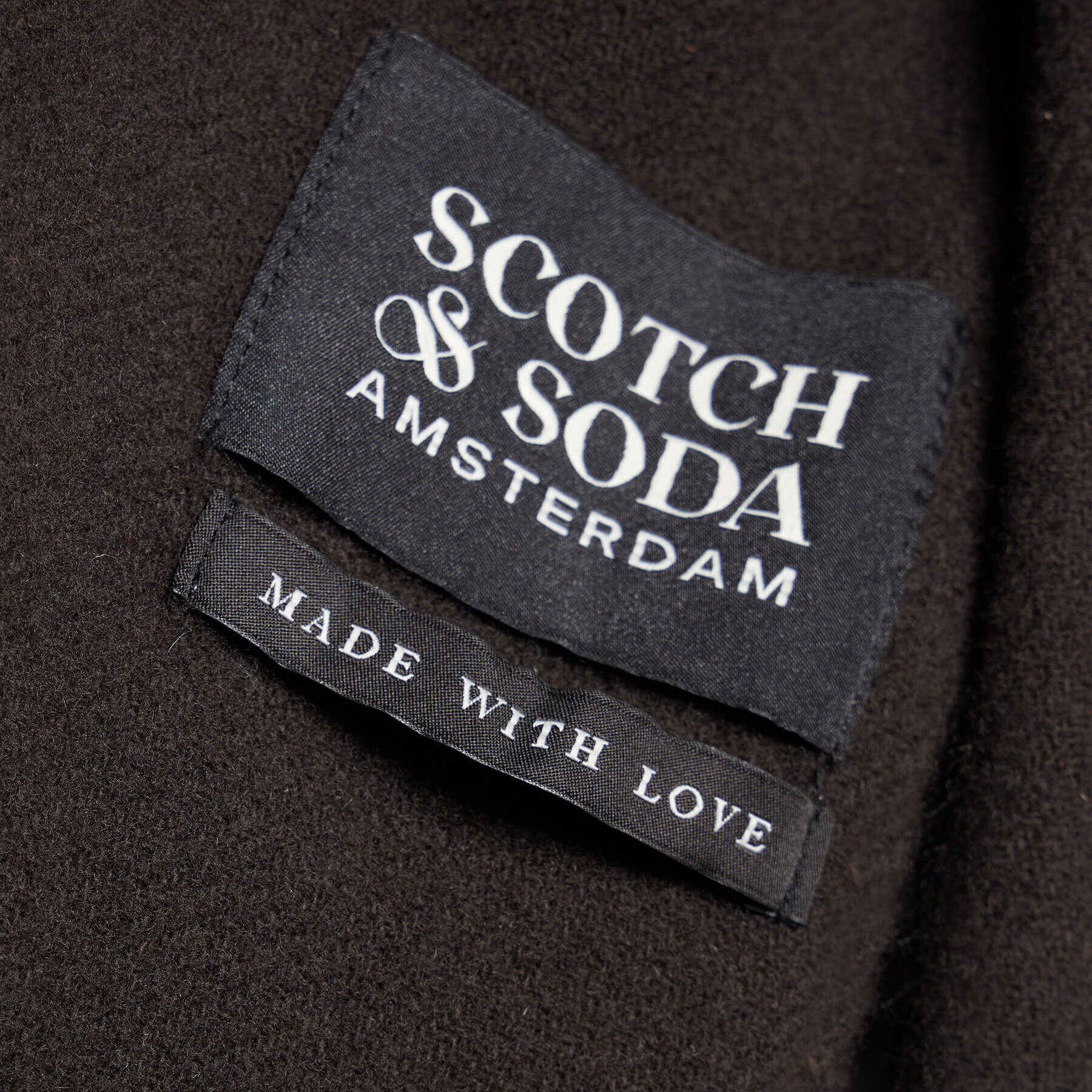 Scotch & Soda Шал 169440 Кафяв - Pepit.bg