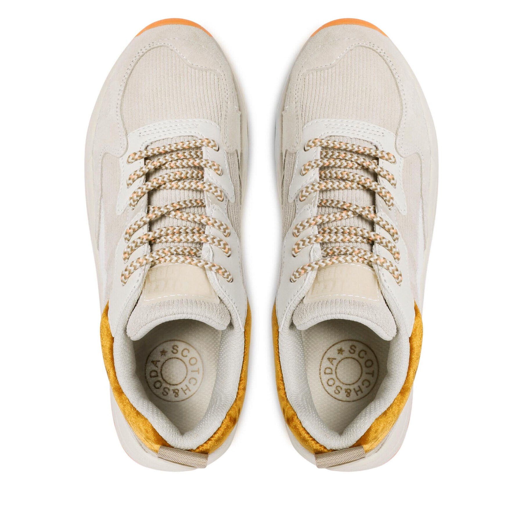 Scotch & Soda Сникърси Celest 23733437 Бежов - Pepit.bg