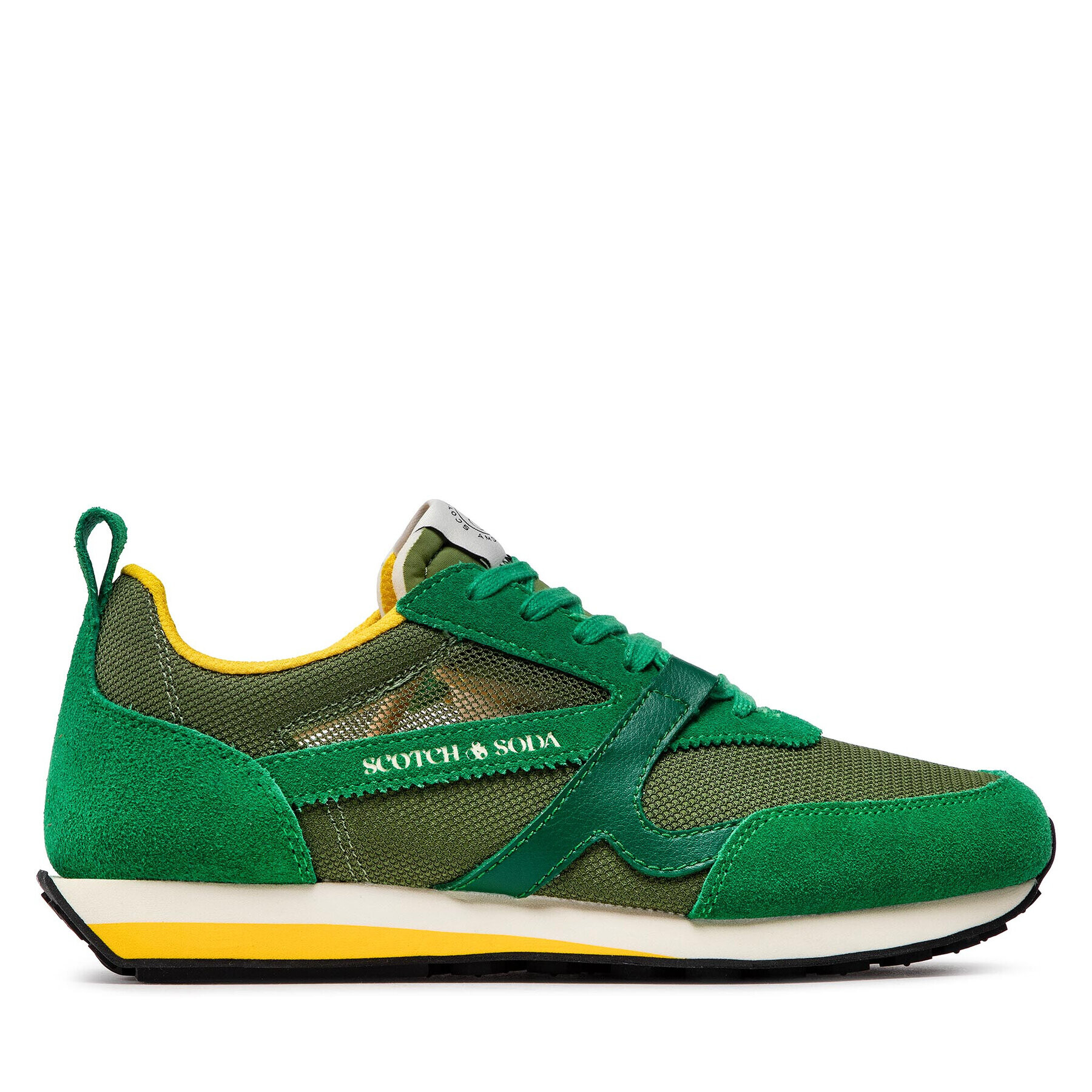 Scotch & Soda Сникърси Dimmet 24837906 Зелен - Pepit.bg