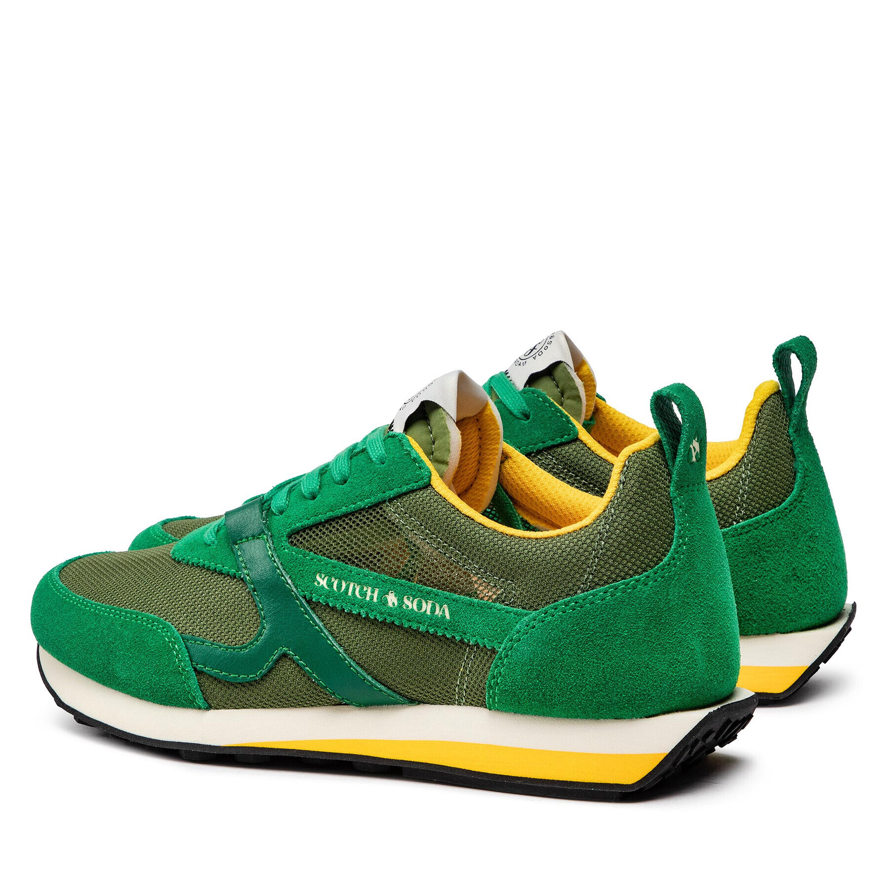 Scotch & Soda Сникърси Dimmet 24837906 Зелен - Pepit.bg