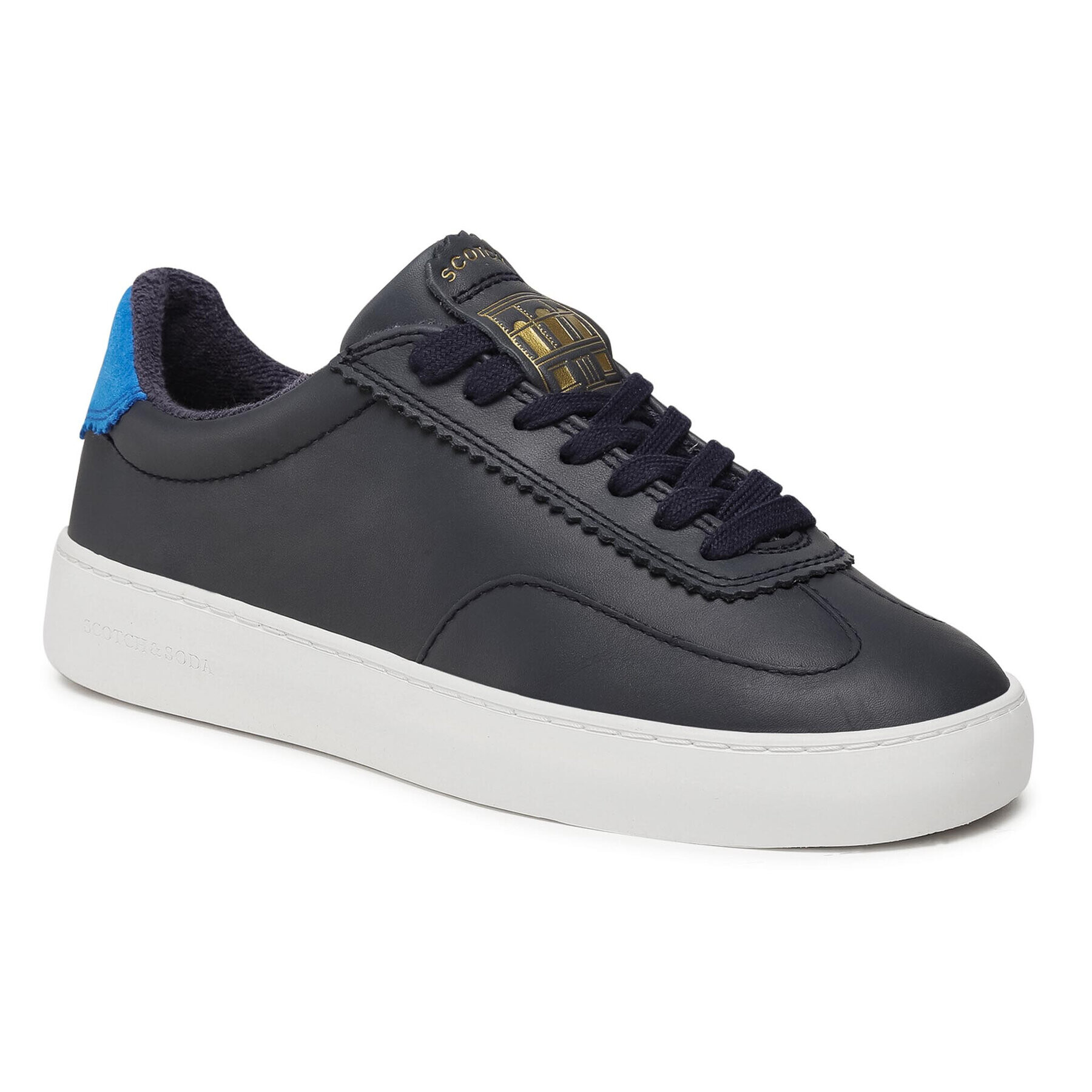 Scotch & Soda Сникърси Plakka 22831762 Тъмносин - Pepit.bg