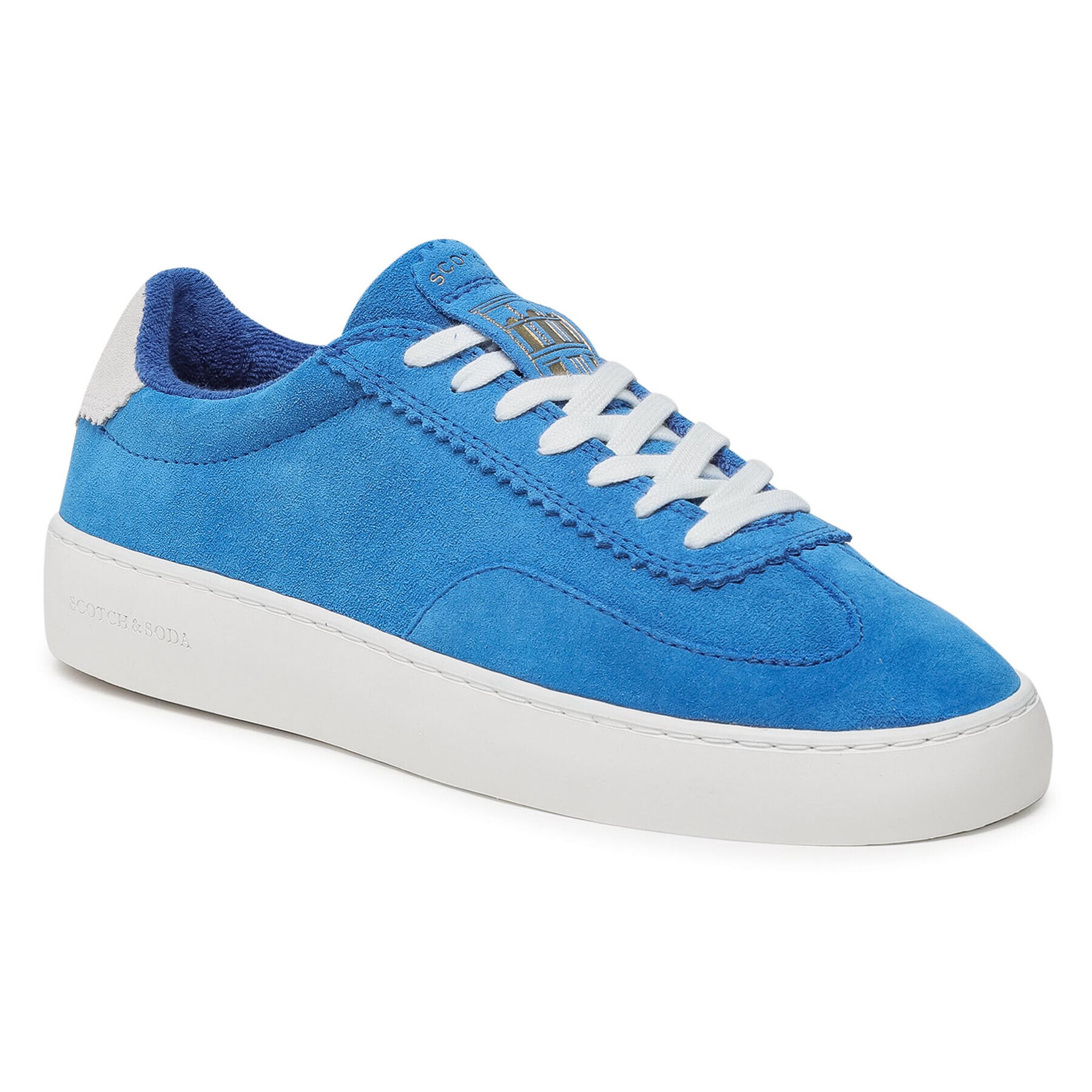 Scotch & Soda Сникърси Plakka 22833763 Син - Pepit.bg