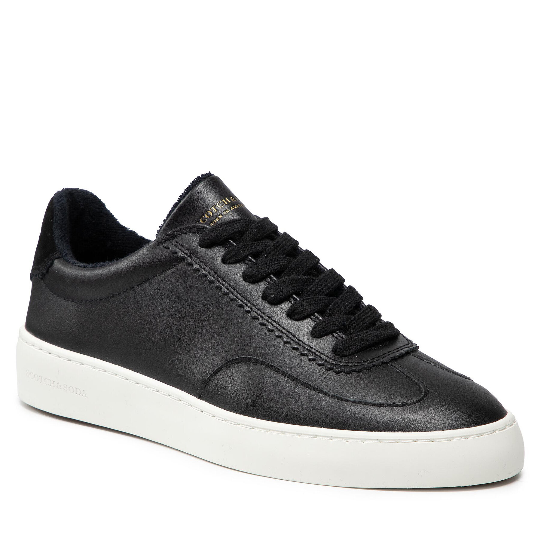 Scotch & Soda Сникърси Plakka 23831397 Черен - Pepit.bg