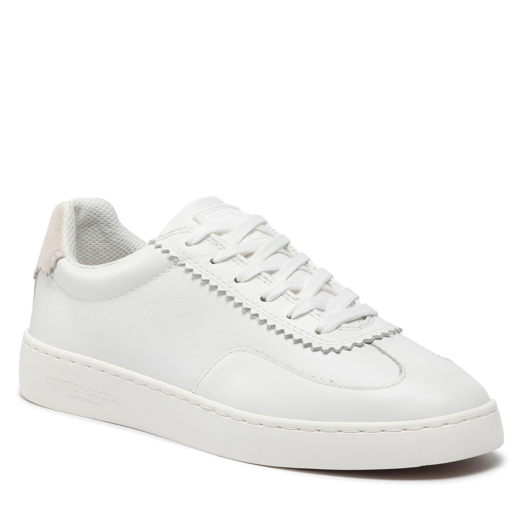 Scotch & Soda Сникърси Plakka W 24731054 Бял - Pepit.bg