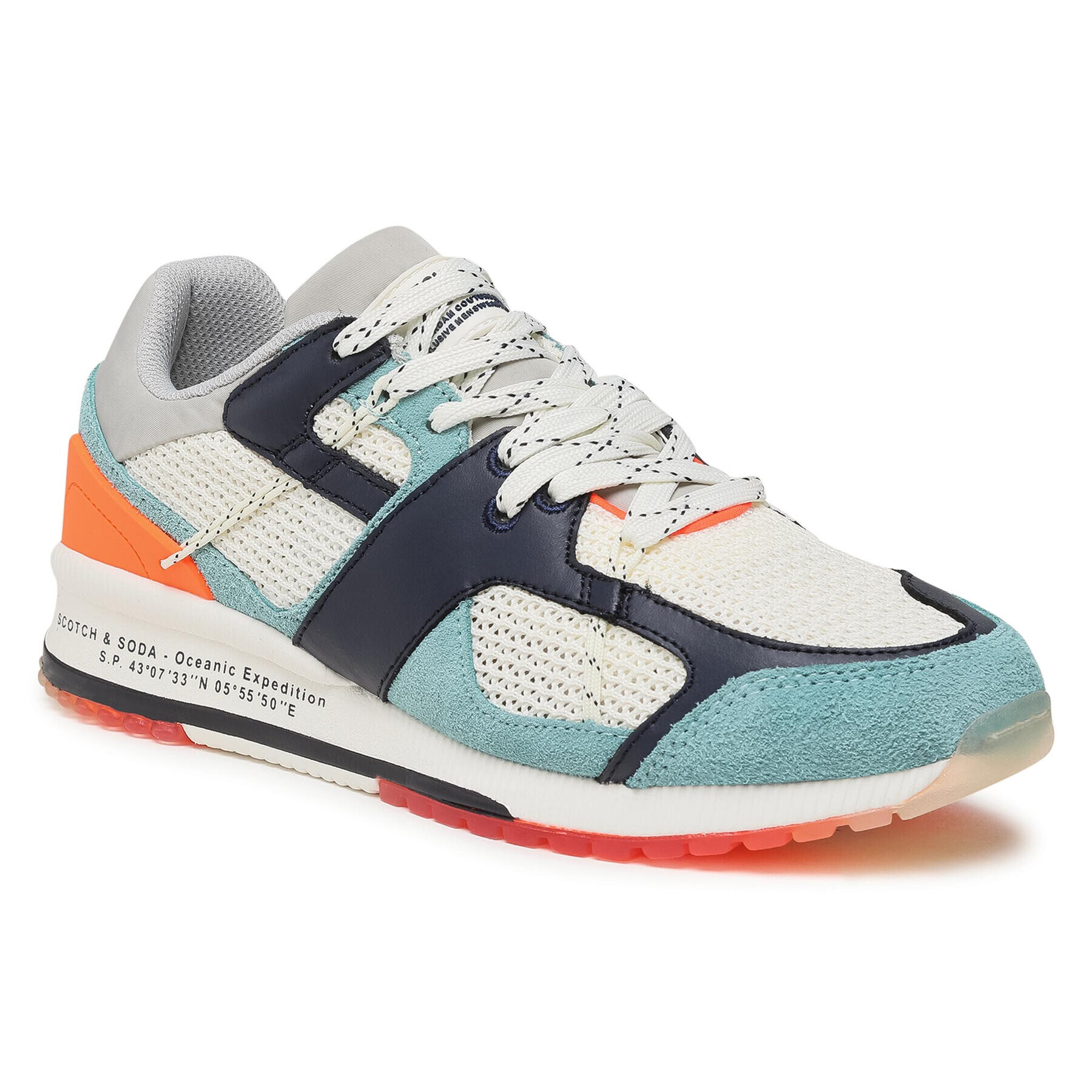 Scotch & Soda Сникърси Vivex 22839772 Бежов - Pepit.bg