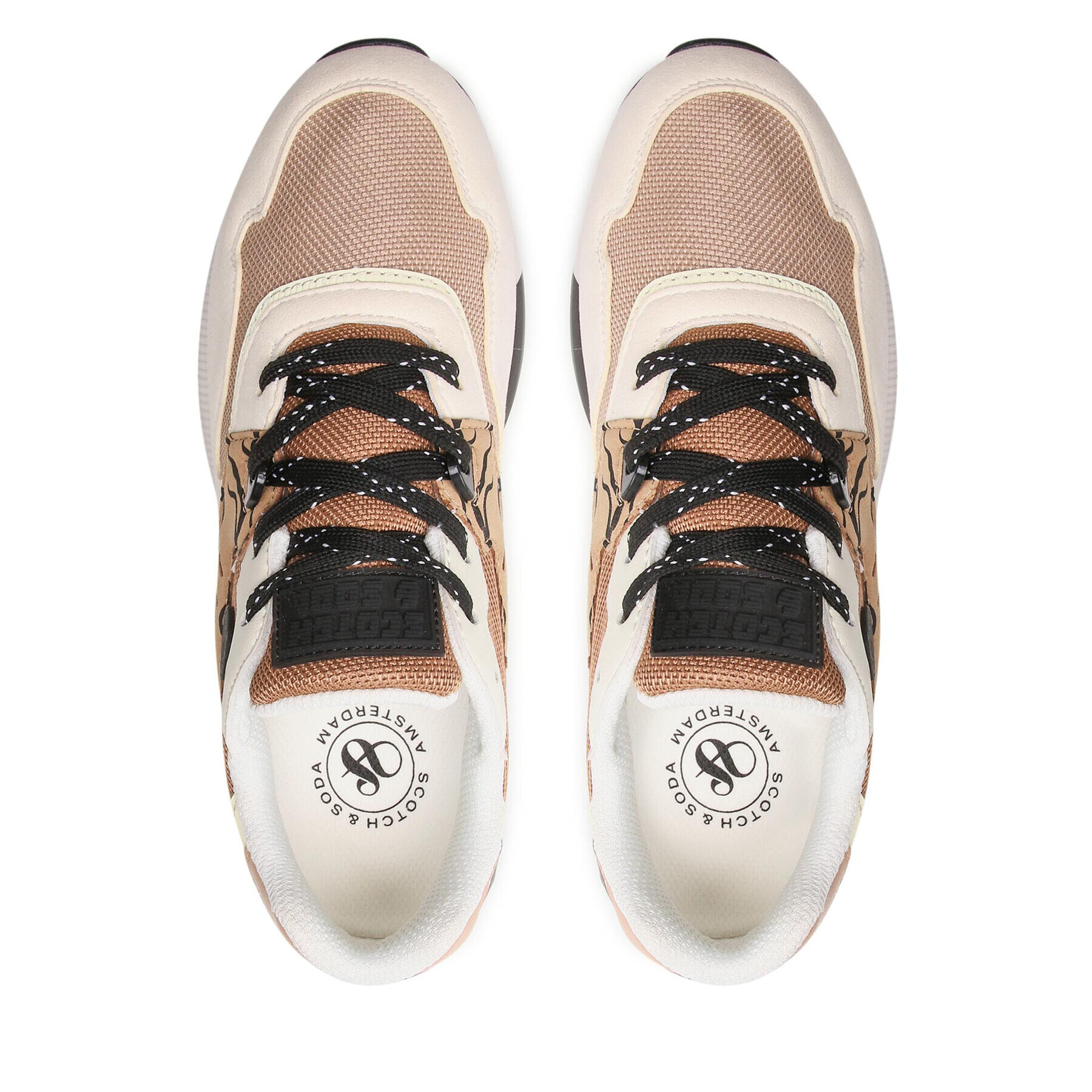 Scotch & Soda Сникърси Vivi 24737889 Кафяв - Pepit.bg