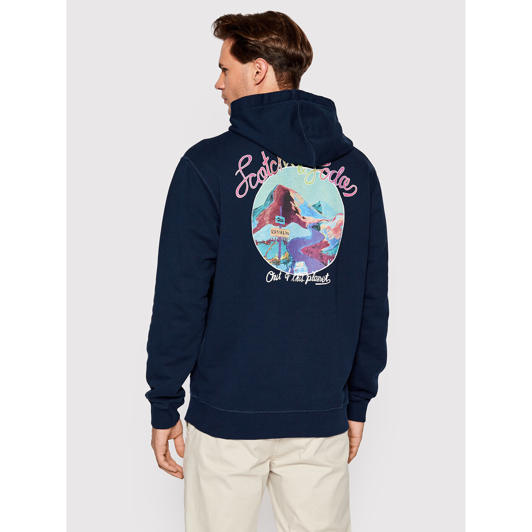 Scotch & Soda Суитшърт 167226 Тъмносин Regular Fit - Pepit.bg