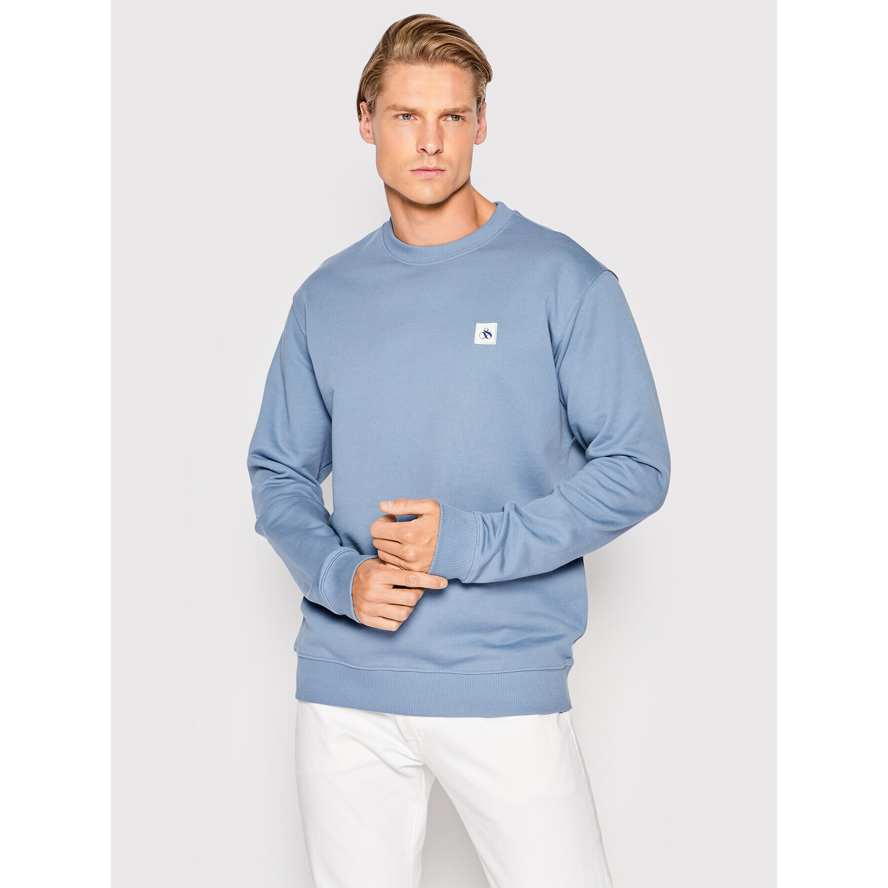 Scotch & Soda Суитшърт 168592 Син Regular Fit - Pepit.bg