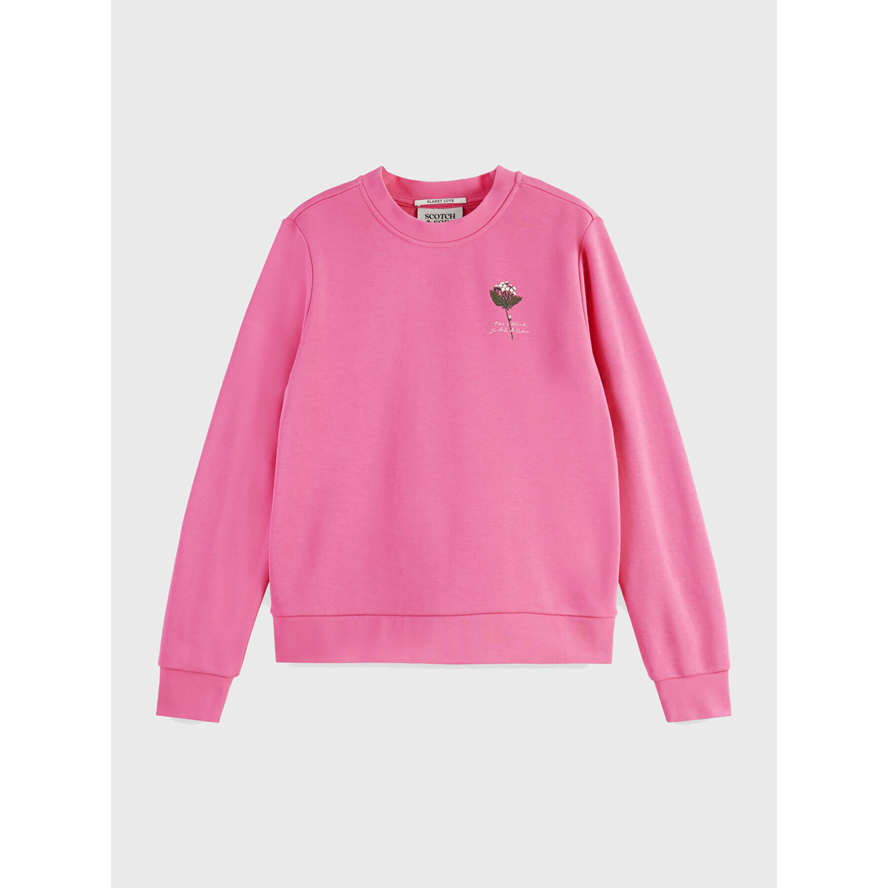 Scotch & Soda Суитшърт 168833 Розов Regular Fit - Pepit.bg