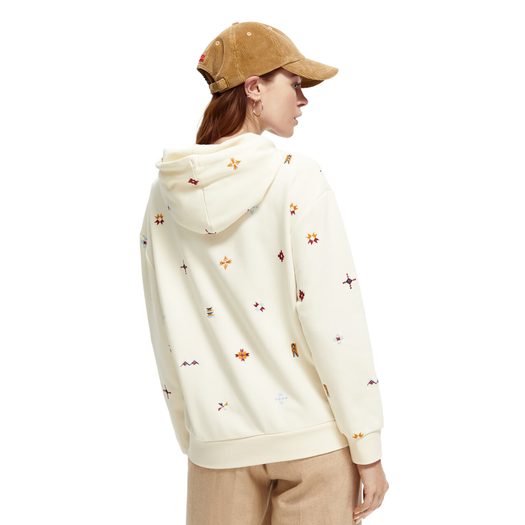 Scotch & Soda Суитшърт 168844 Екрю Relaxed Fit - Pepit.bg