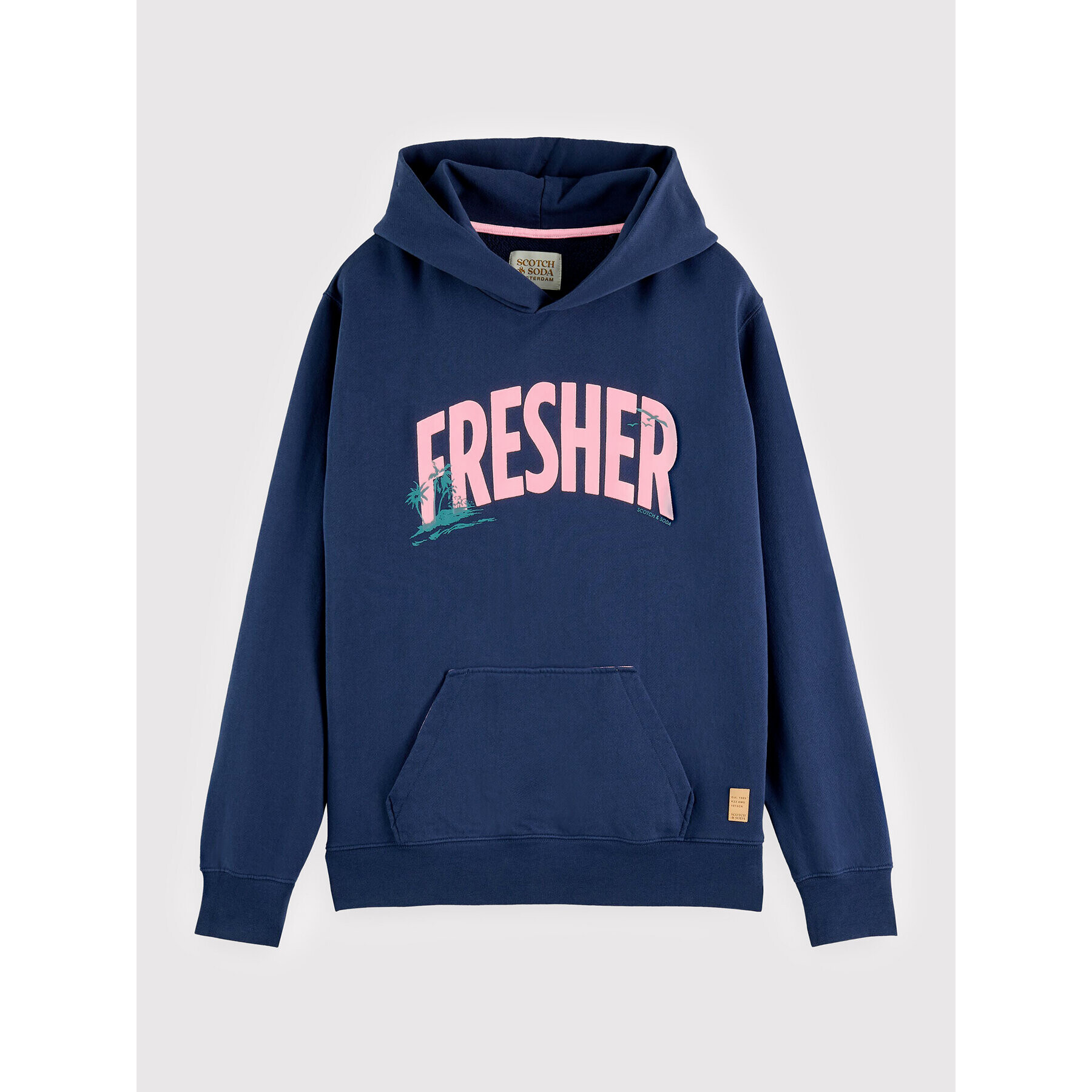 Scotch & Soda Суитшърт 169207 Тъмносин Regular Fit - Pepit.bg