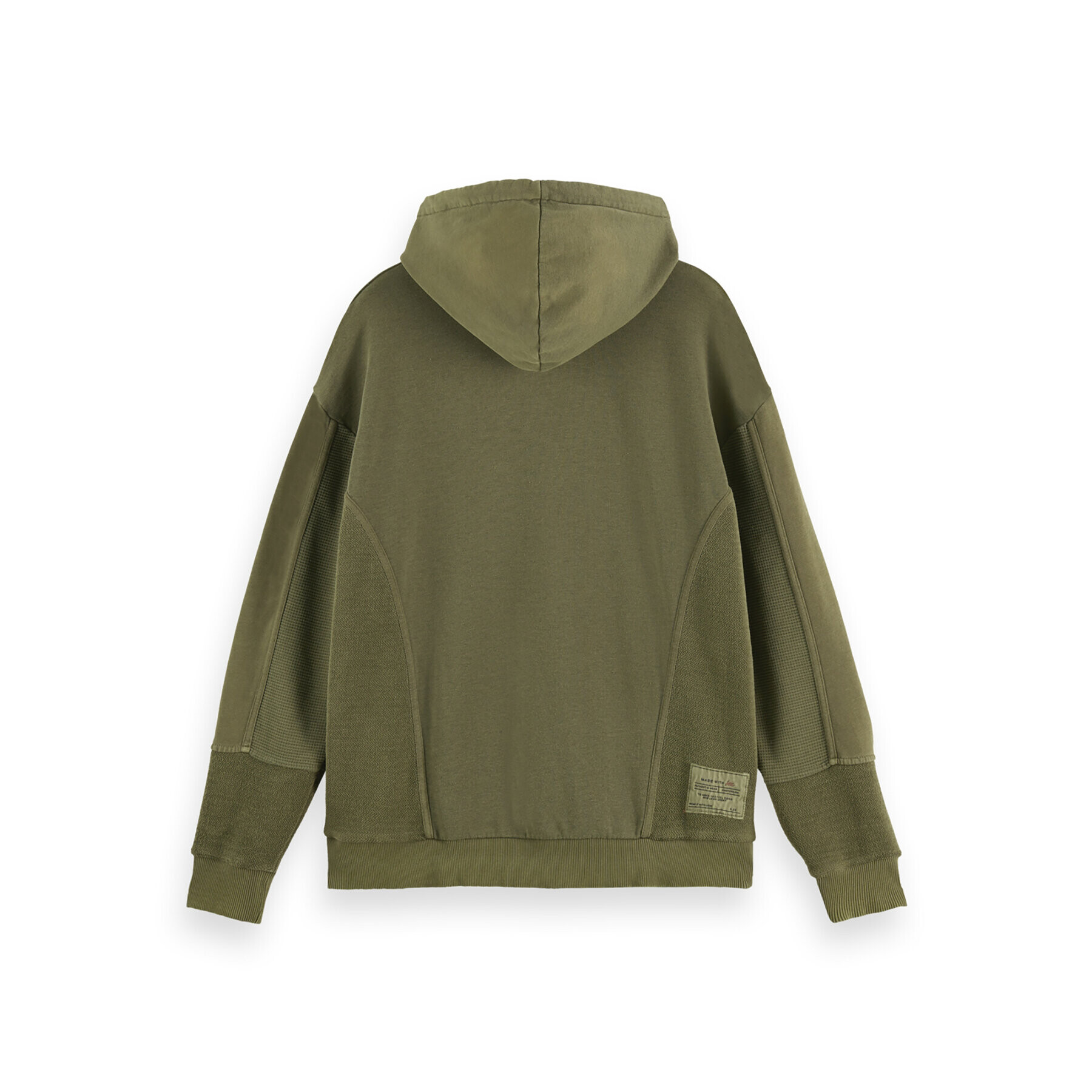 Scotch & Soda Суитшърт 169321 Зелен Relaxed Fit - Pepit.bg