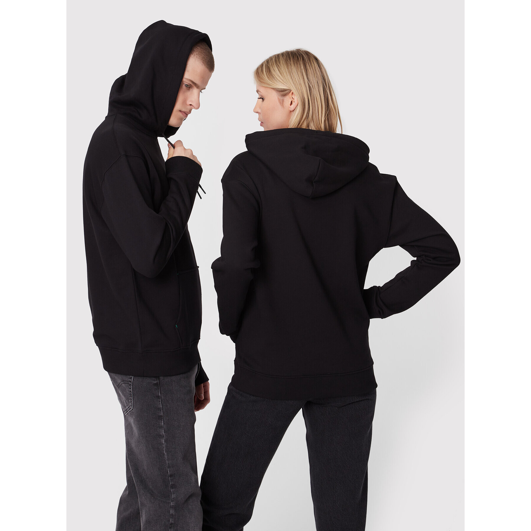 Scotch & Soda Суитшърт Unisex 168485 Черен Regular Fit - Pepit.bg