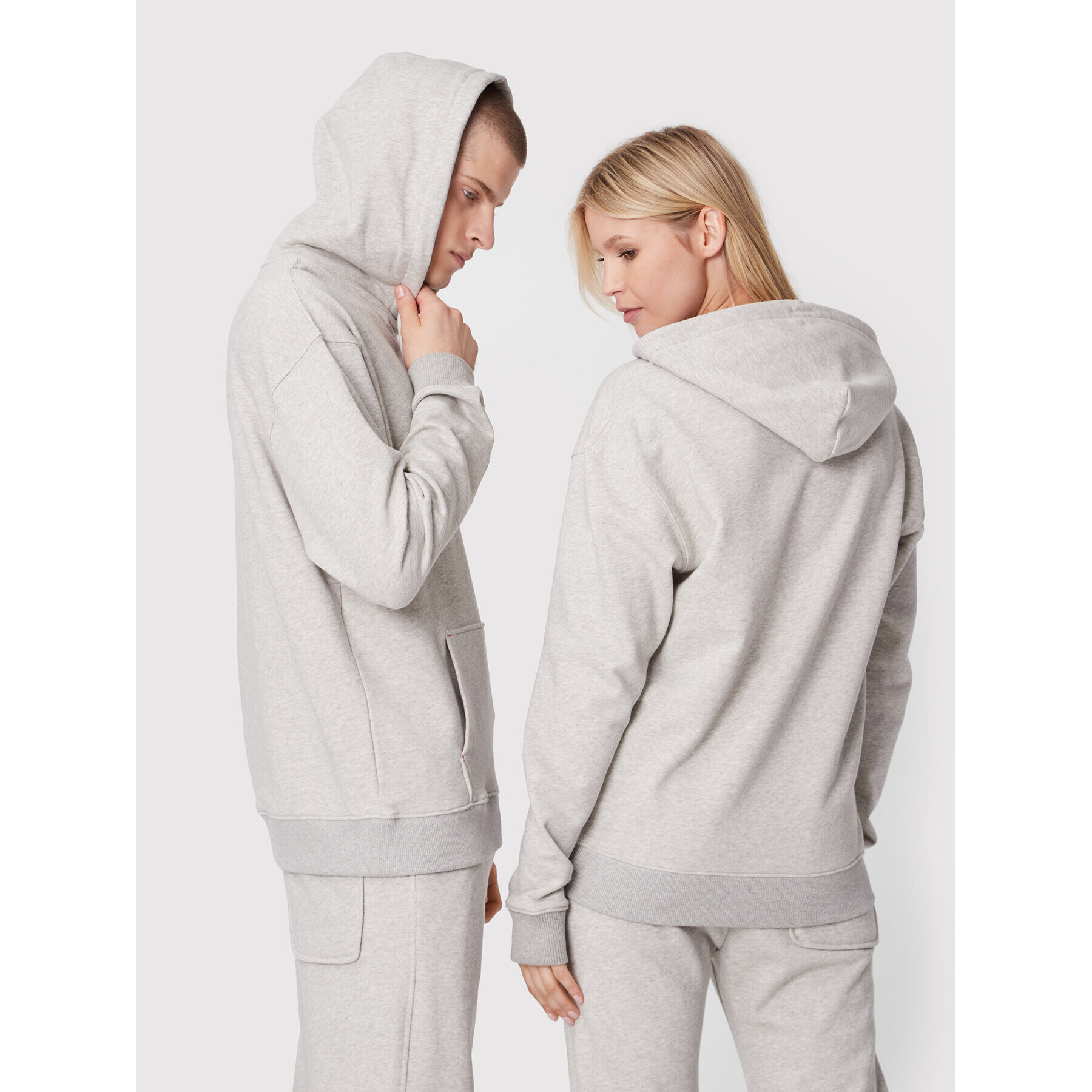 Scotch & Soda Суитшърт Unisex 168485 Сив Regular Fit - Pepit.bg