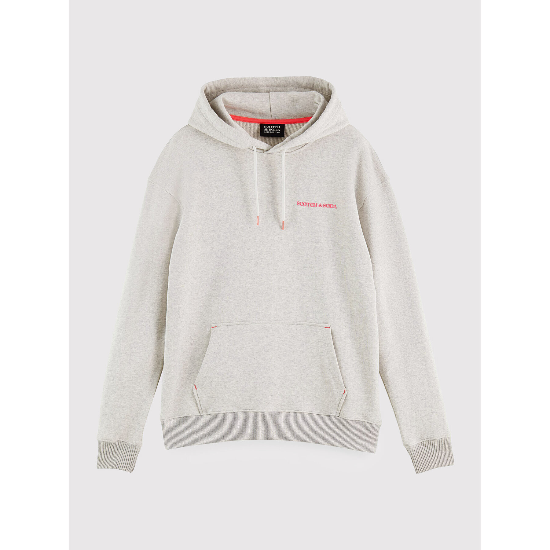 Scotch & Soda Суитшърт Unisex 168485 Сив Regular Fit - Pepit.bg