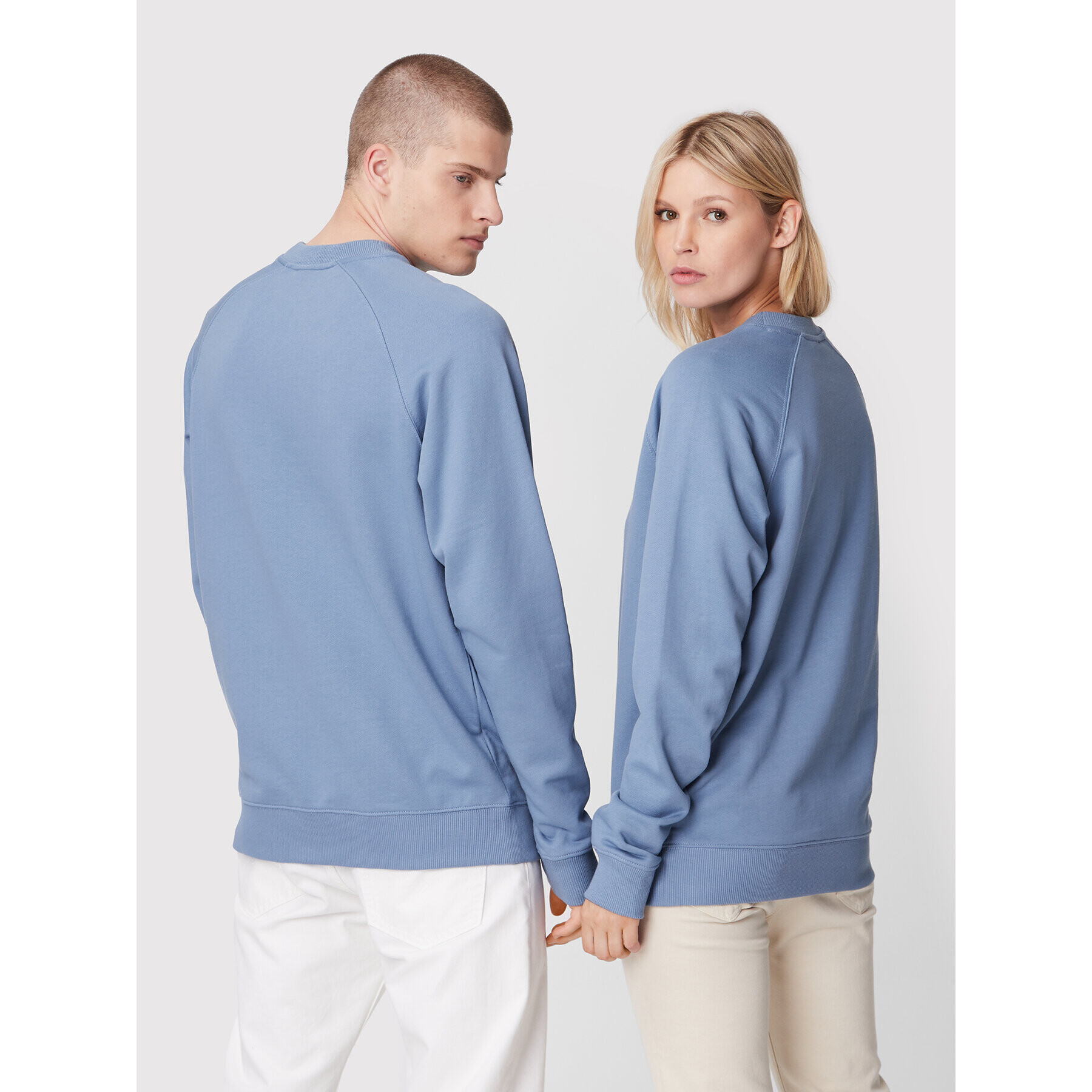 Scotch & Soda Суитшърт Unisex 168486 Син Comfortable Fit - Pepit.bg