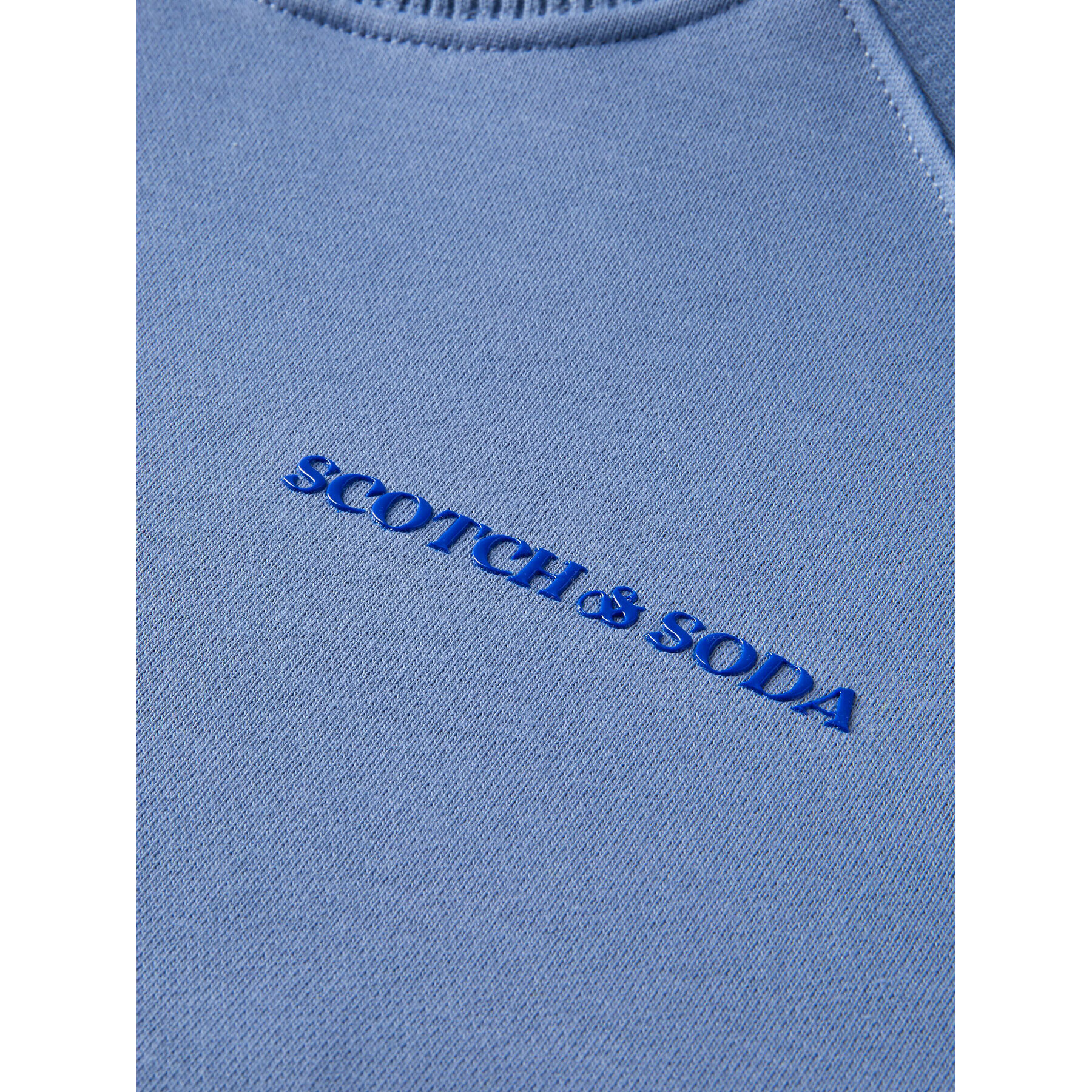 Scotch & Soda Суитшърт Unisex 168486 Син Comfortable Fit - Pepit.bg