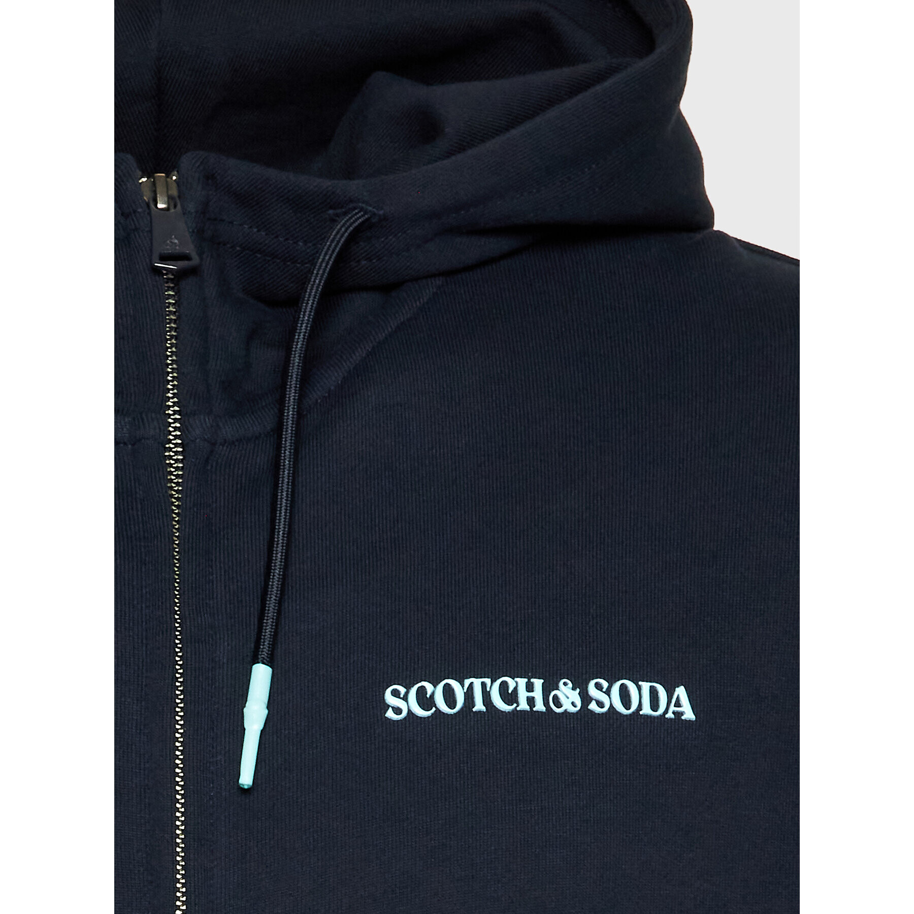 Scotch & Soda Суитшърт Unisex 169325 Тъмносин Relaxed Fit - Pepit.bg