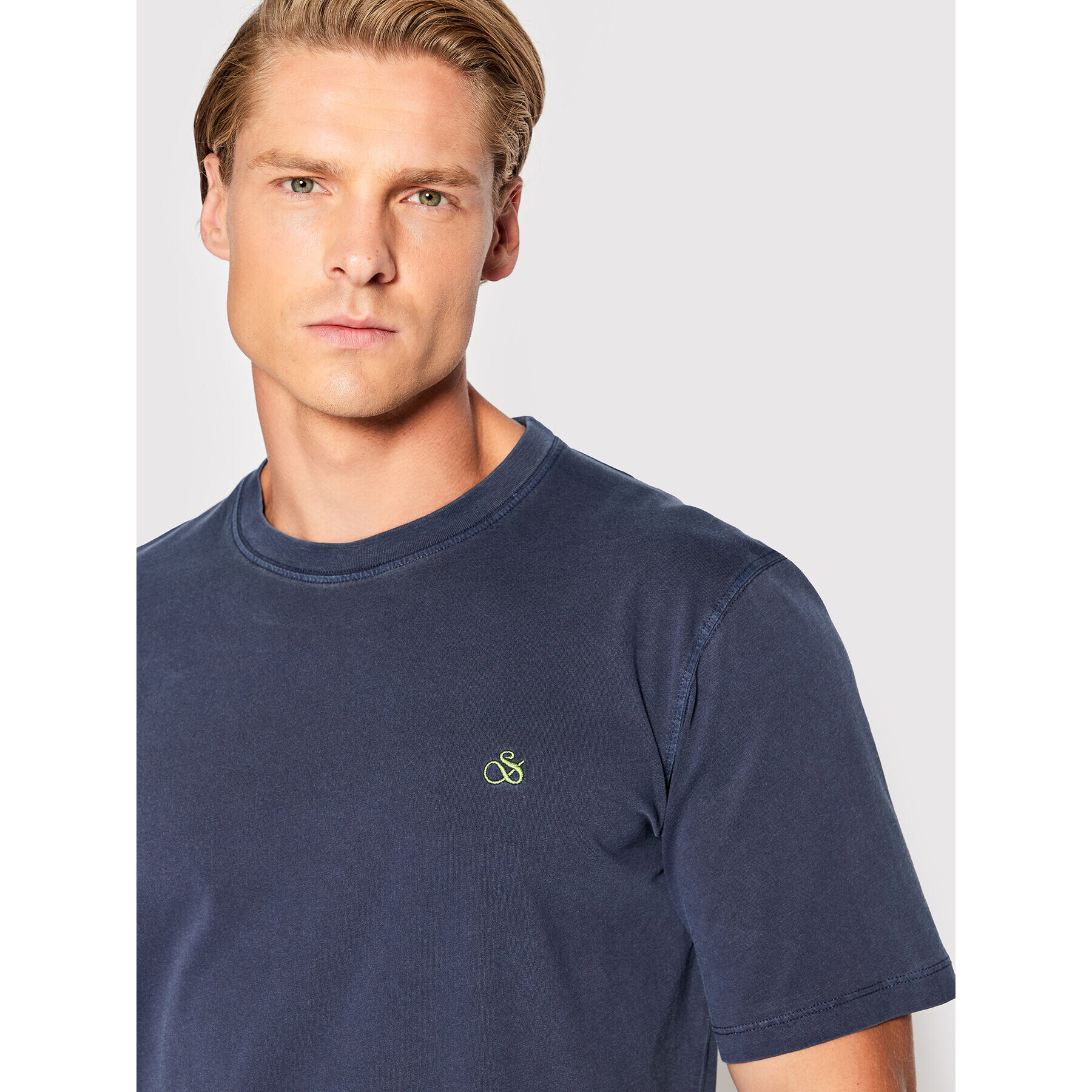 Scotch & Soda Тишърт 167333 Син Regular Fit - Pepit.bg