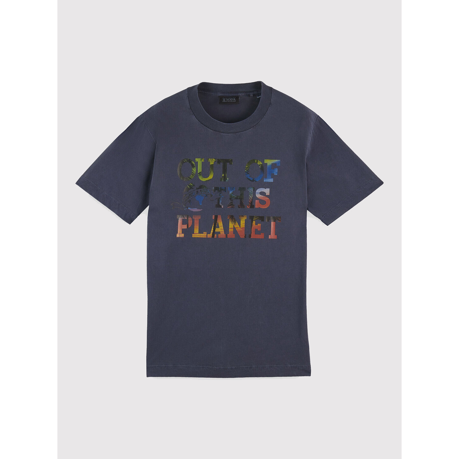 Scotch & Soda Тишърт 167343 Тъмносин Regular Fit - Pepit.bg