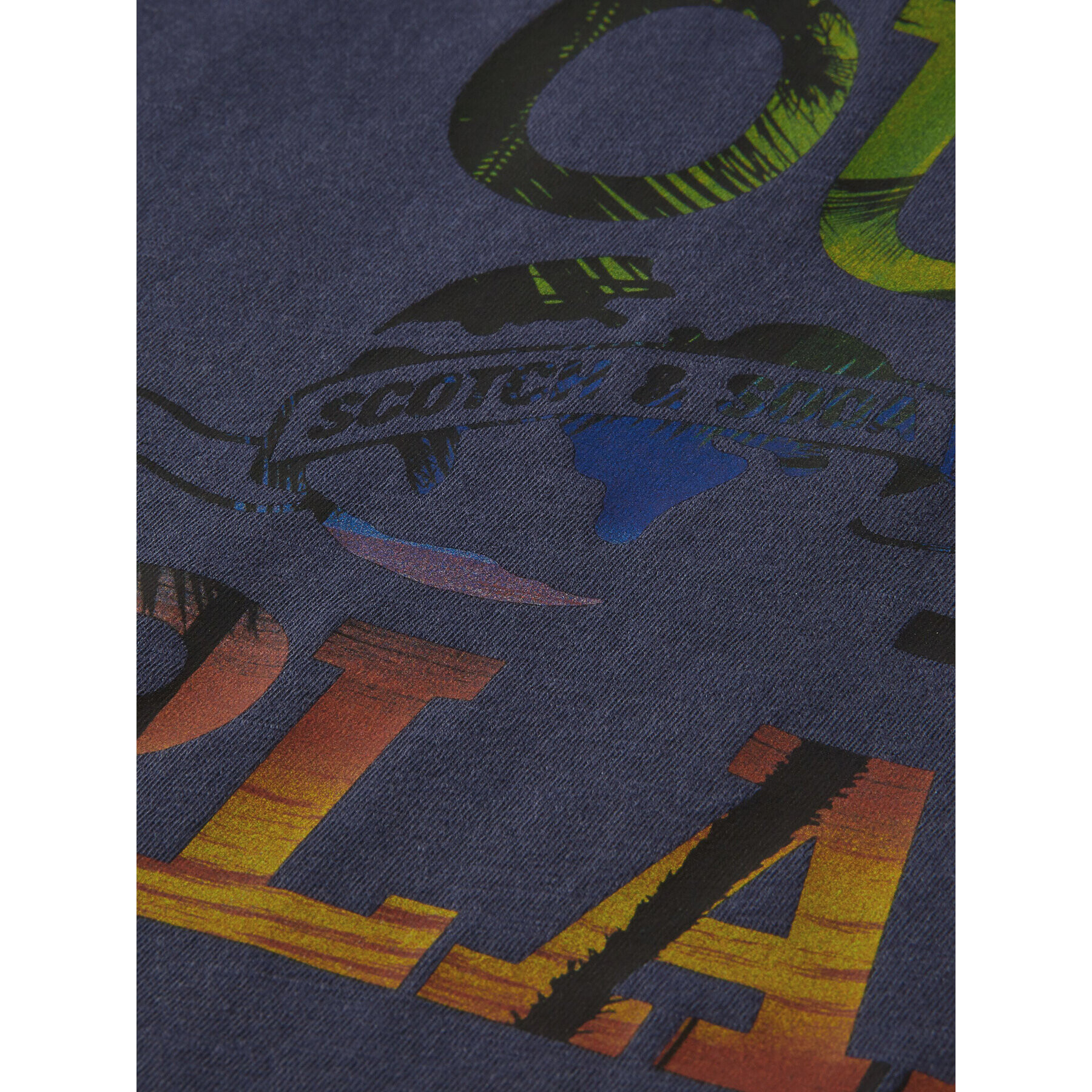 Scotch & Soda Тишърт 167343 Тъмносин Regular Fit - Pepit.bg