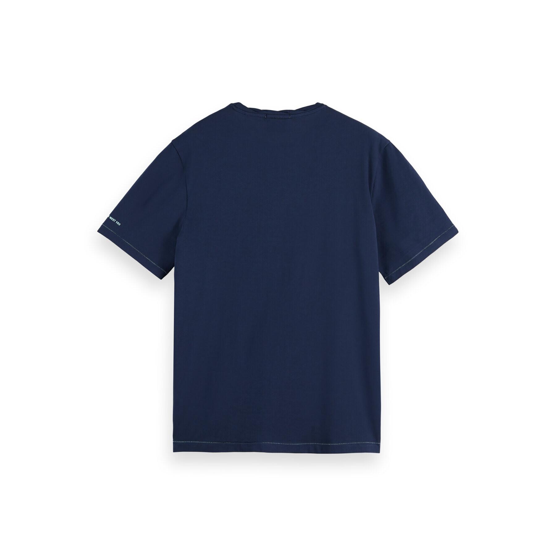 Scotch & Soda Тишърт 169075 Тъмносин Regular Fit - Pepit.bg