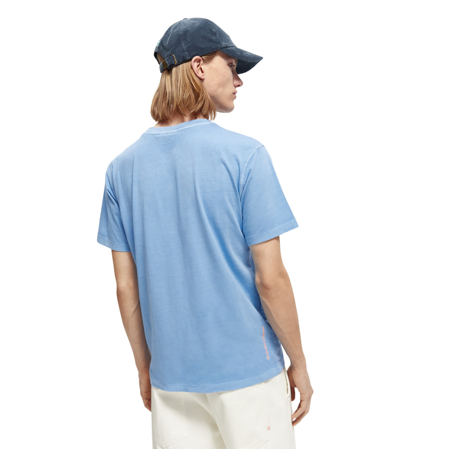 Scotch & Soda Тишърт 169076 Син Regular Fit - Pepit.bg