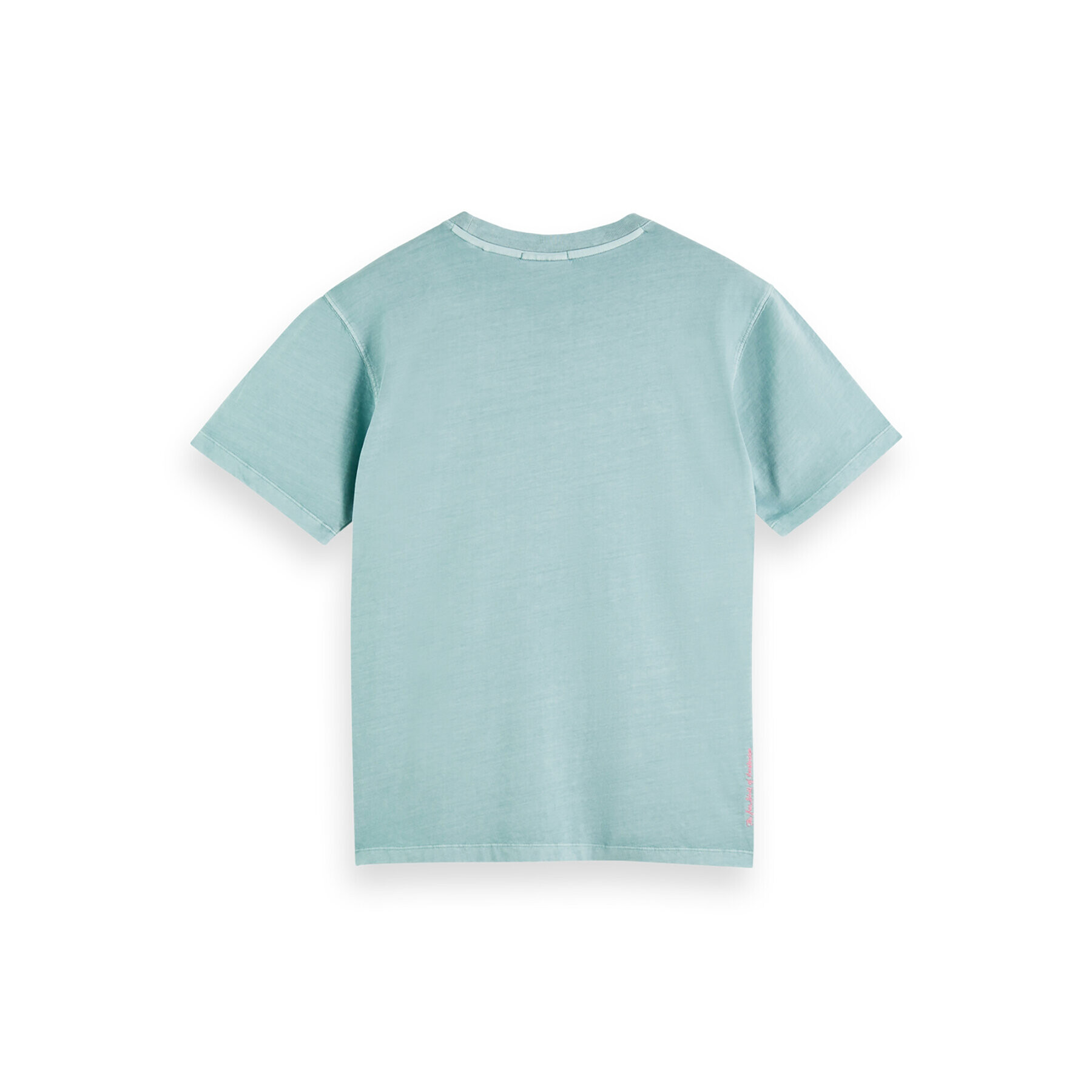 Scotch & Soda Тишърт 169076 Зелен Regular Fit - Pepit.bg