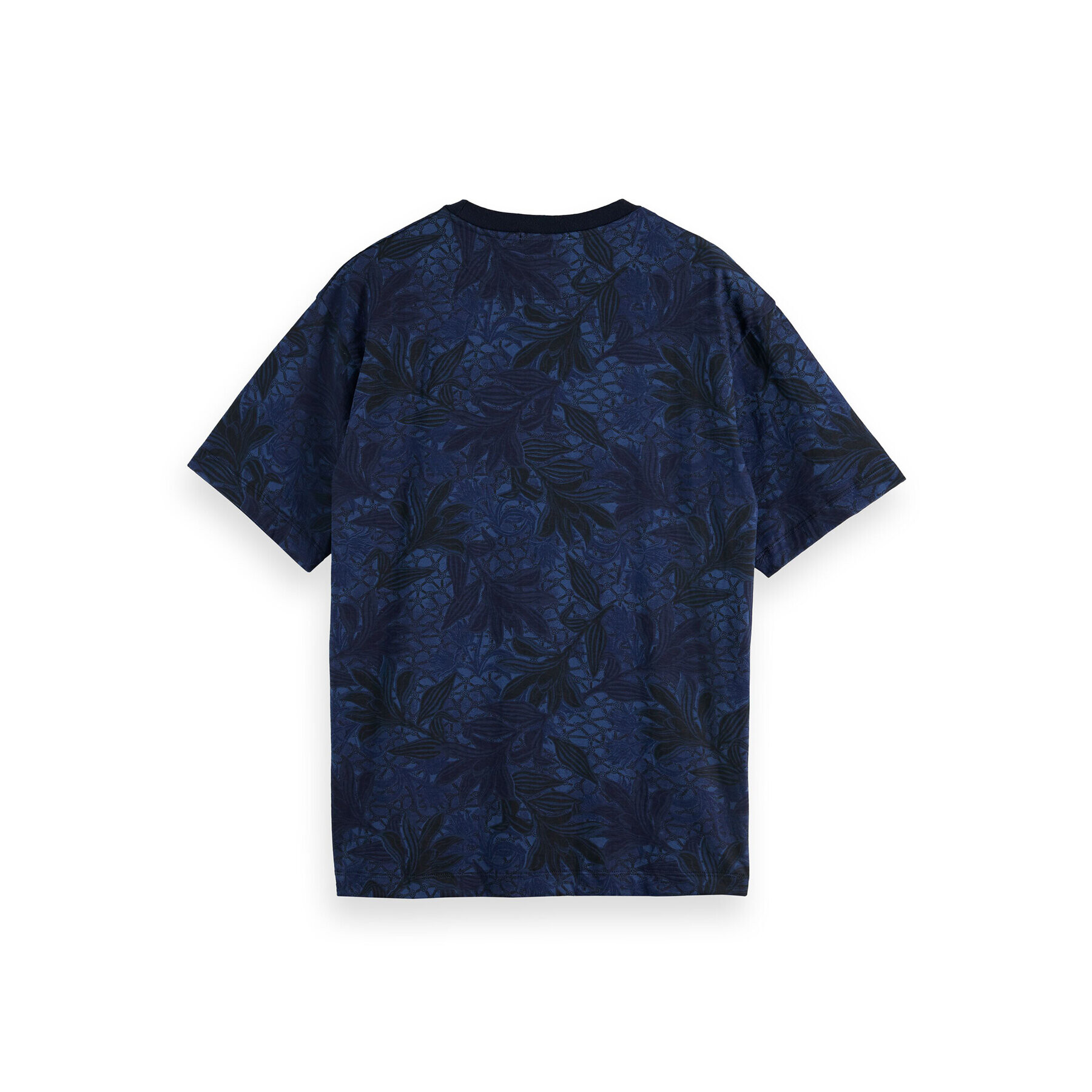 Scotch & Soda Тишърт 169083 Тъмносин Relaxed Fit - Pepit.bg