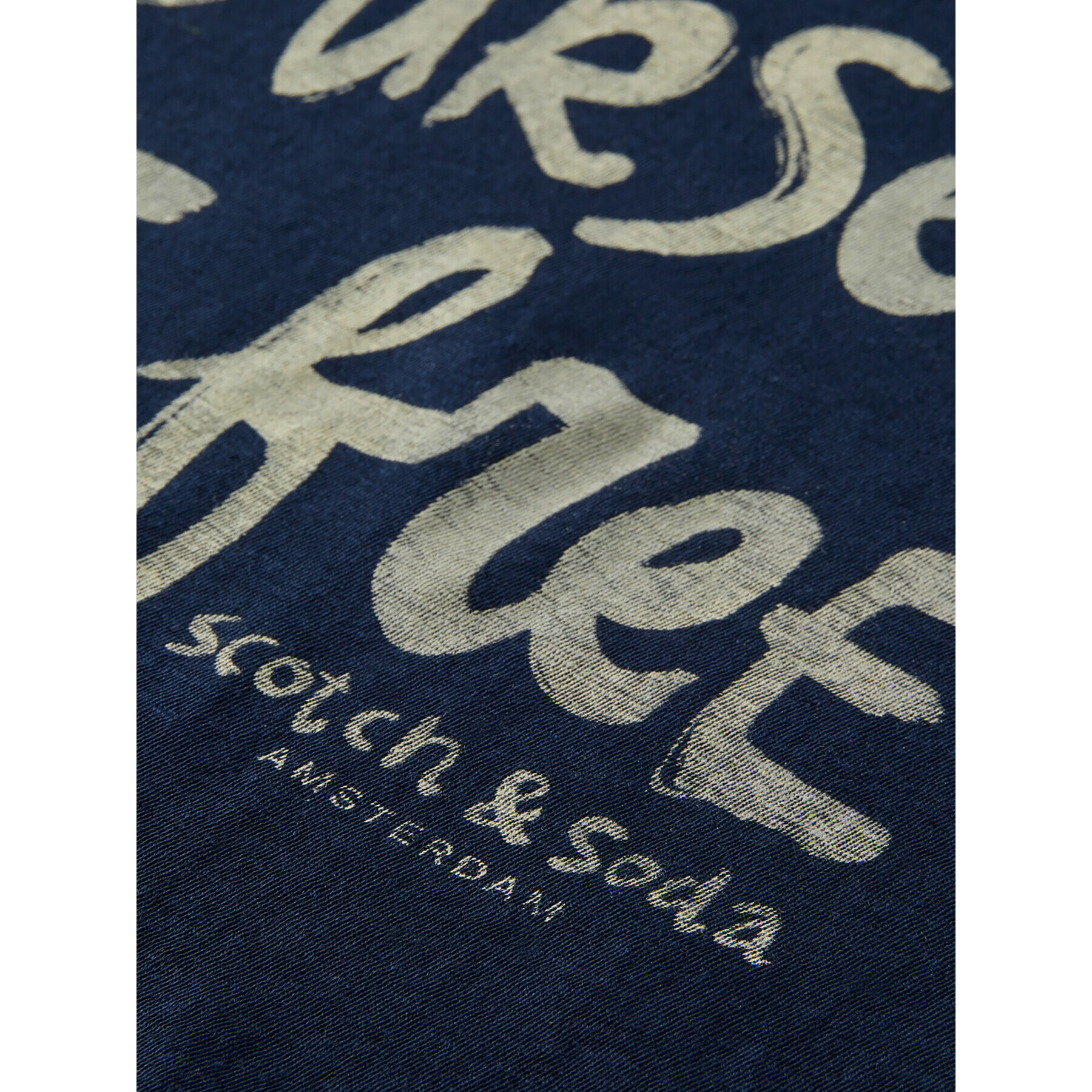 Scotch & Soda Тишърт 169243 Тъмносин Regular Fit - Pepit.bg