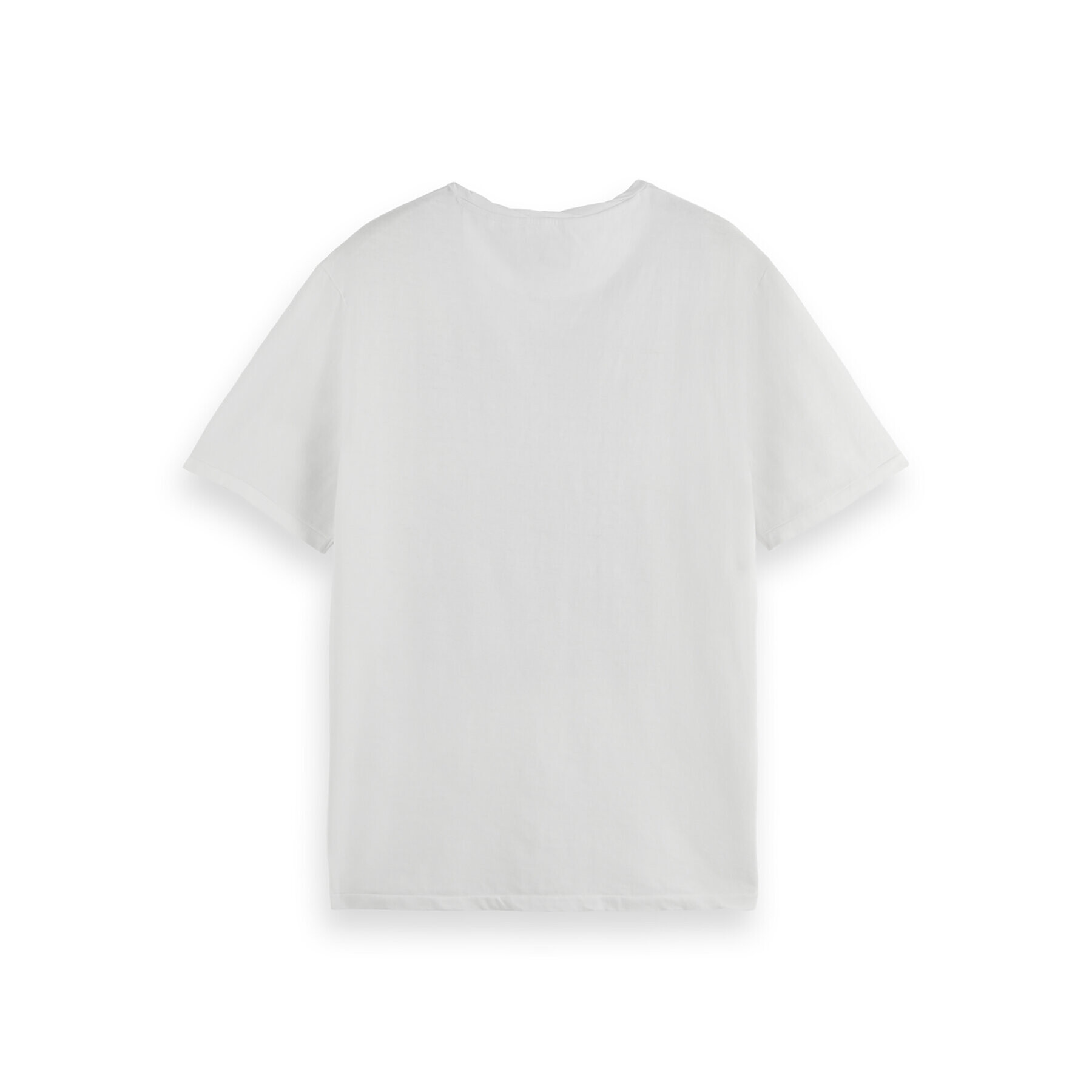 Scotch & Soda Тишърт 169514 Бял Regular Fit - Pepit.bg