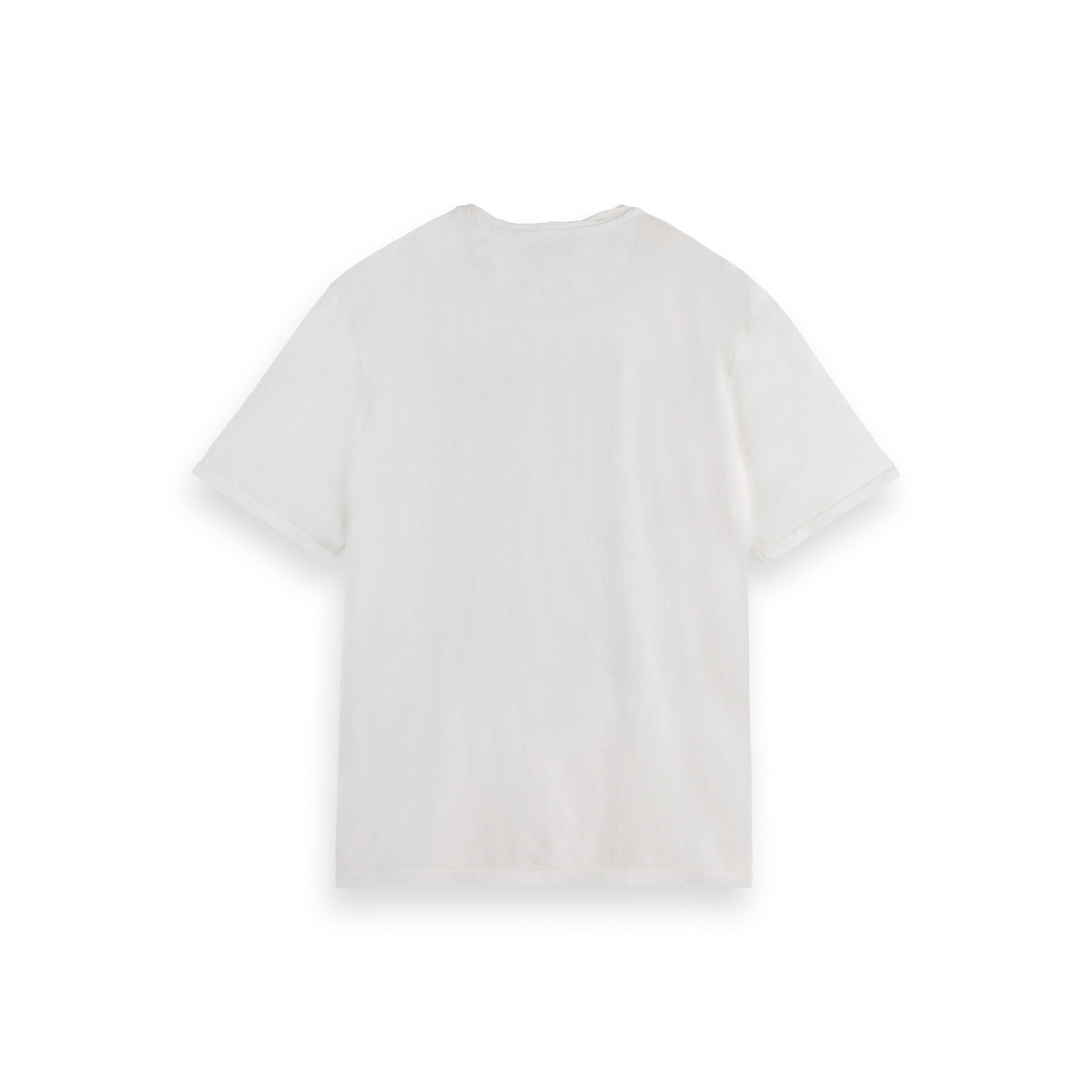 Scotch & Soda Тишърт 169514 Бял Regular Fit - Pepit.bg