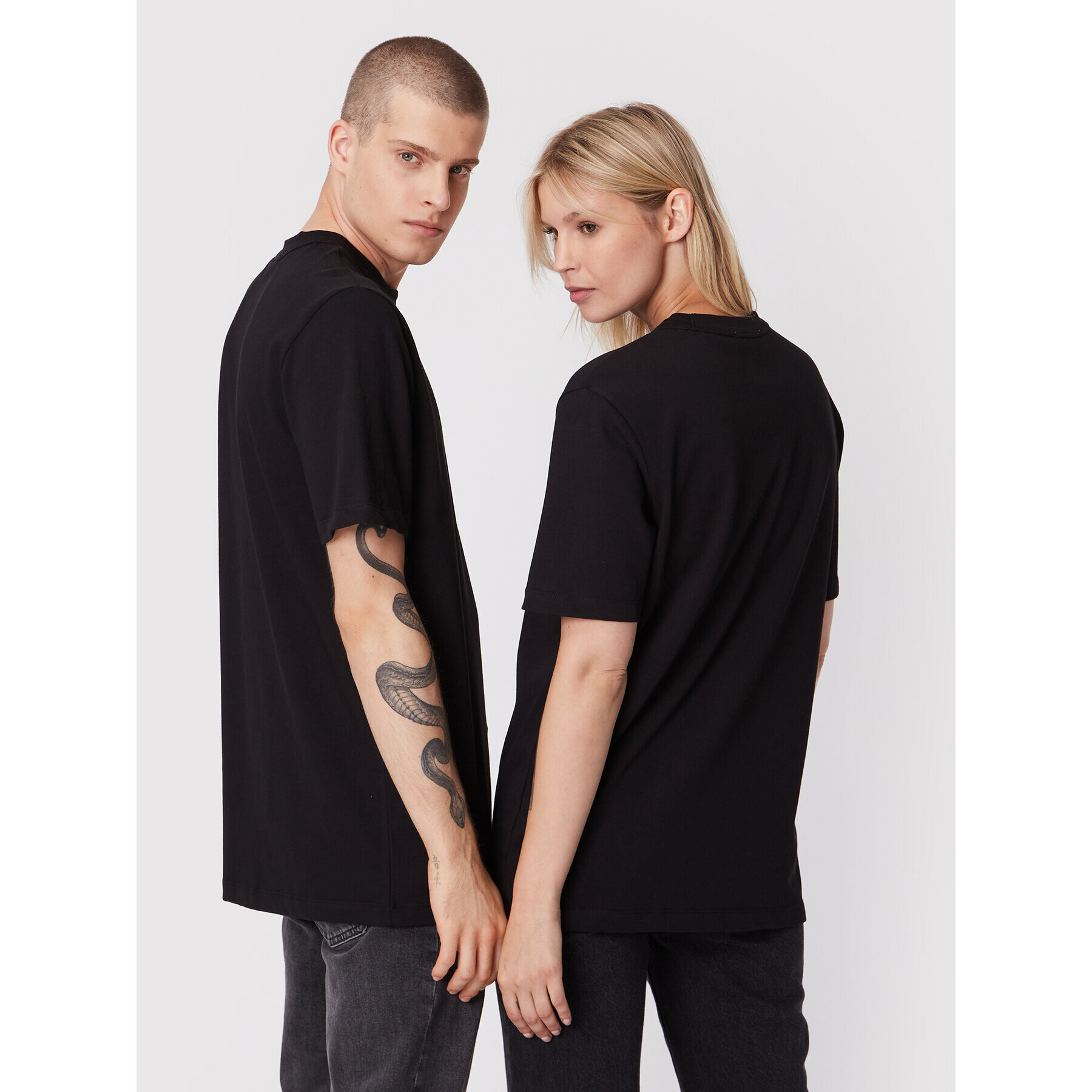 Scotch & Soda Тишърт Unisex 167331 Черен Regular Fit - Pepit.bg
